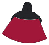 VAUDE Valero Poncho rot/schwarz