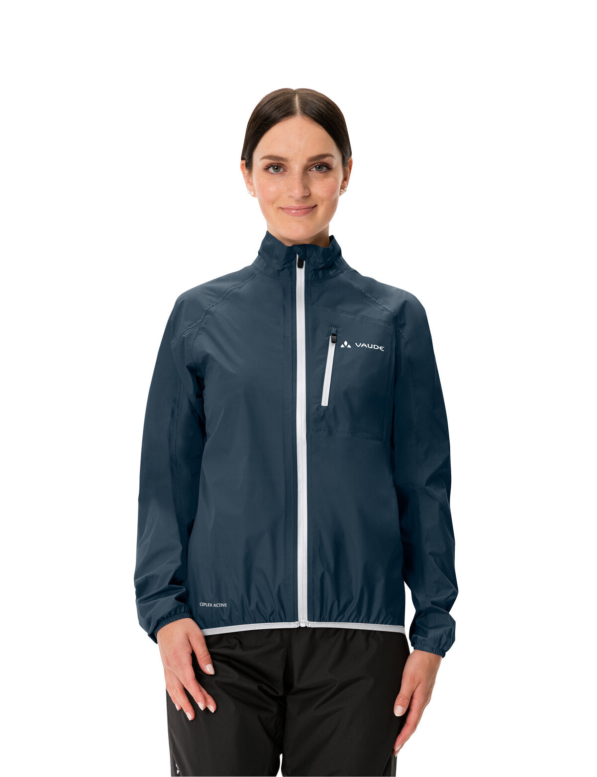 VAUDE Drop III jas dames blauw