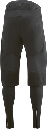 Gonso Sirac 3in1 Softshell Broek Pad Heren zwart