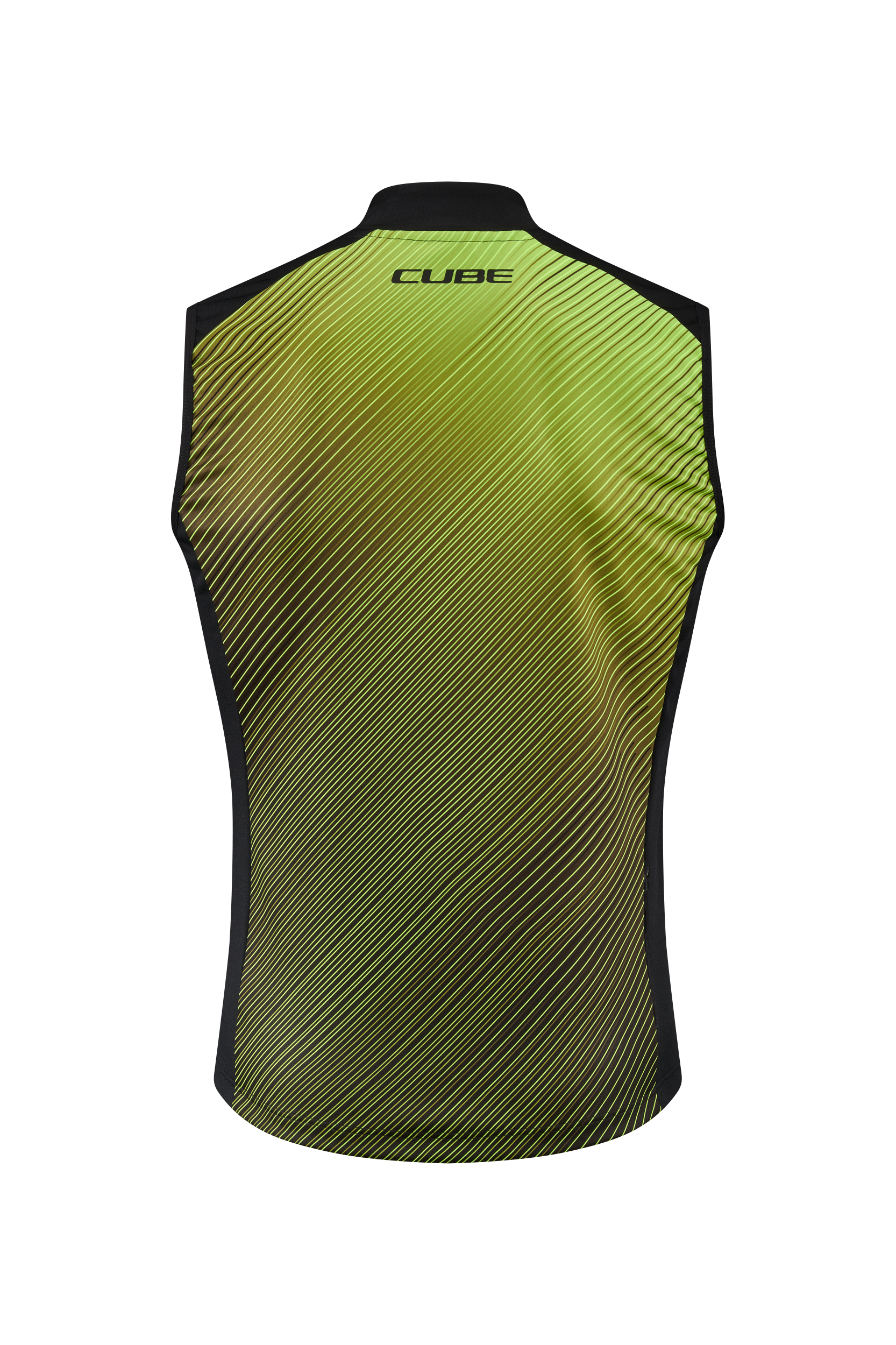 CUBE BLACKLINE softshell vest Safety zwart en neon geel