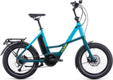 Cube Compact Sport Hybrid 500 blauw'n'lime