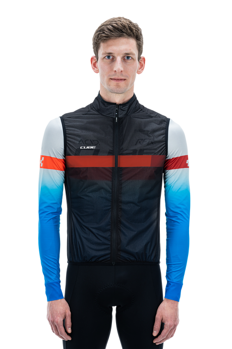 CUBE TEAMLINE windvest zwart