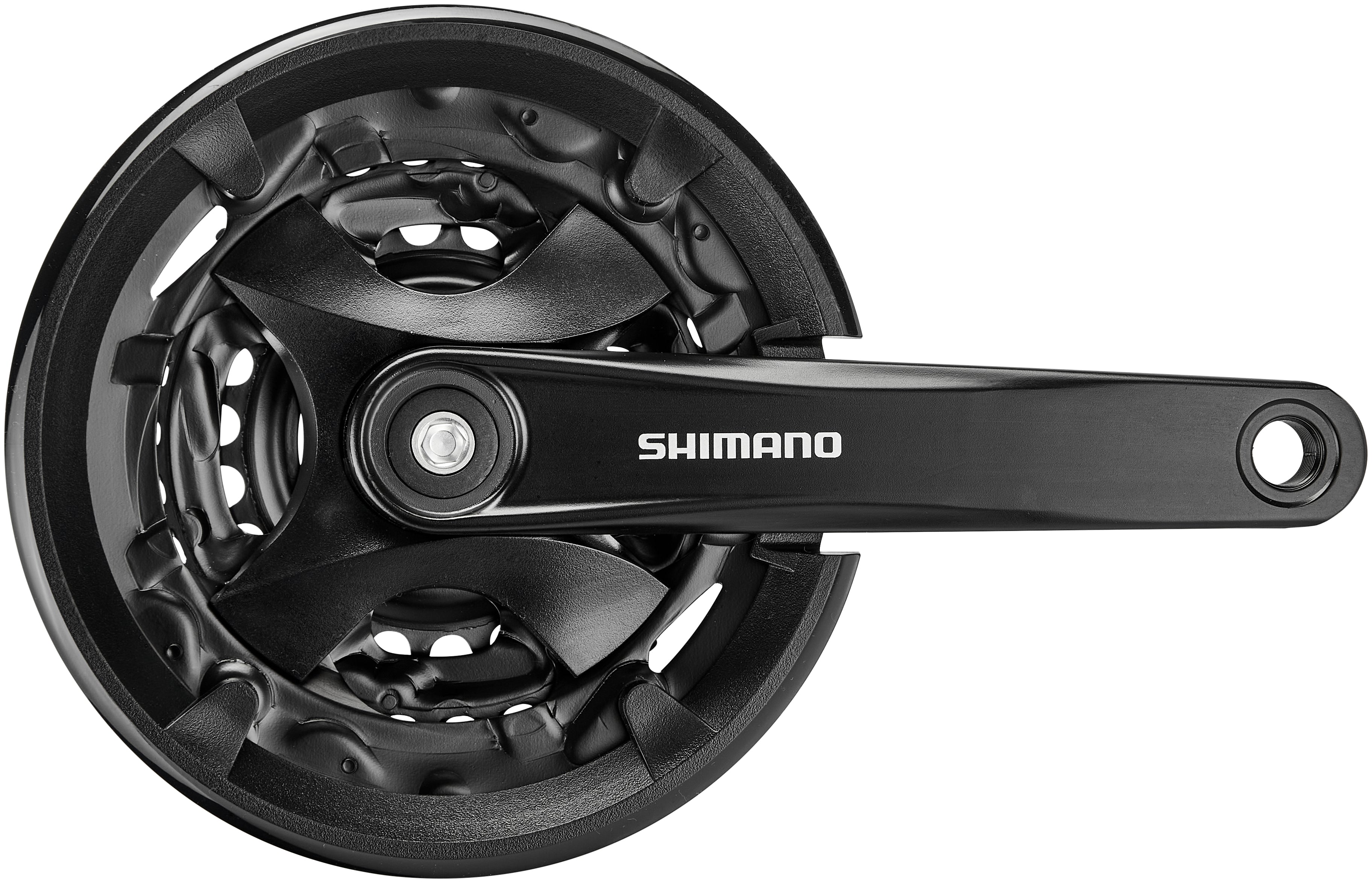 Shimano FC-MT101 crankstel 9-speed zwart