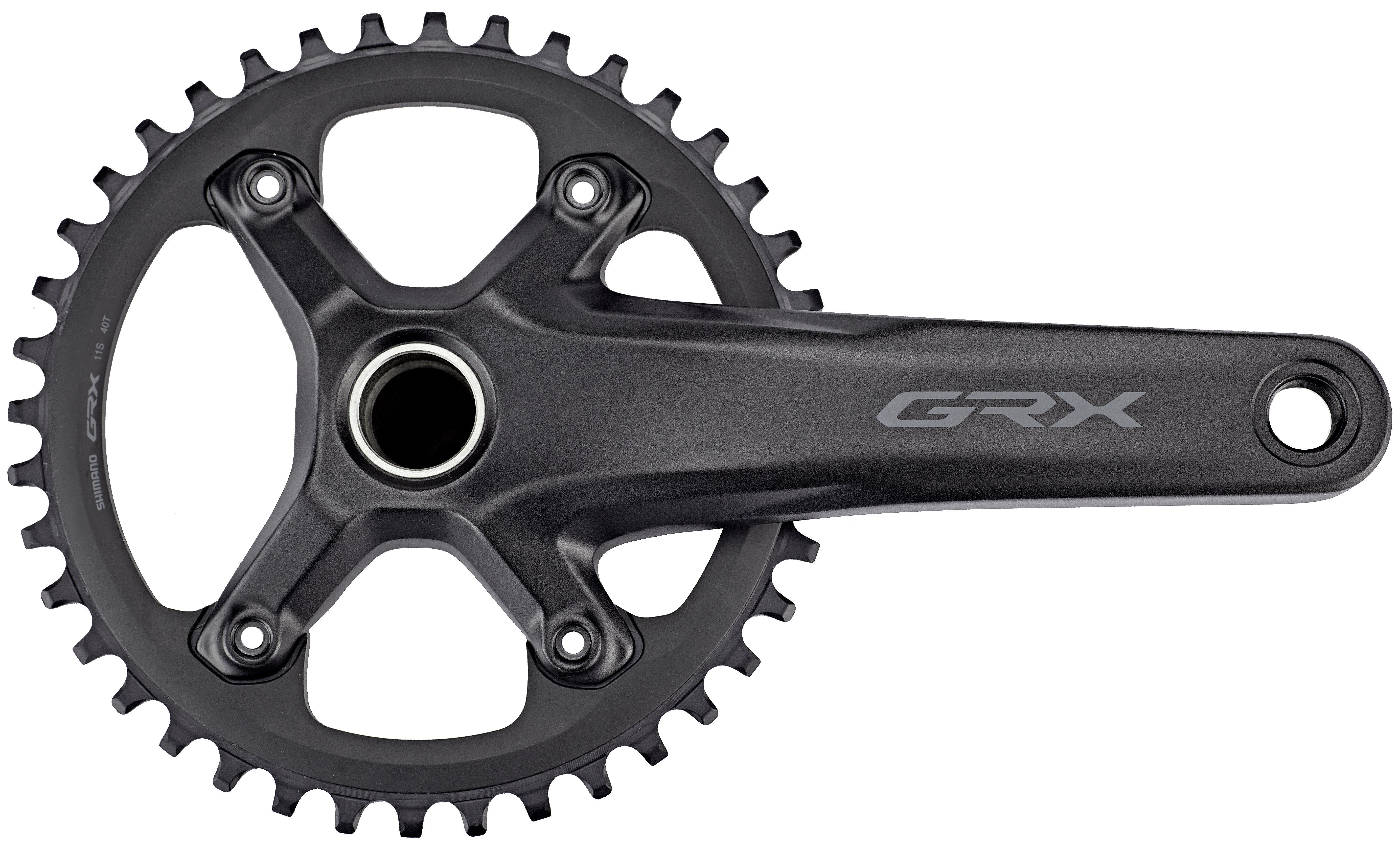 Shimano GRX FC-RX600 crankstel 1x11 40T zwart