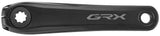 Shimano GRX FC-RX600 crankstel 2x10-speed 46-30T zwart