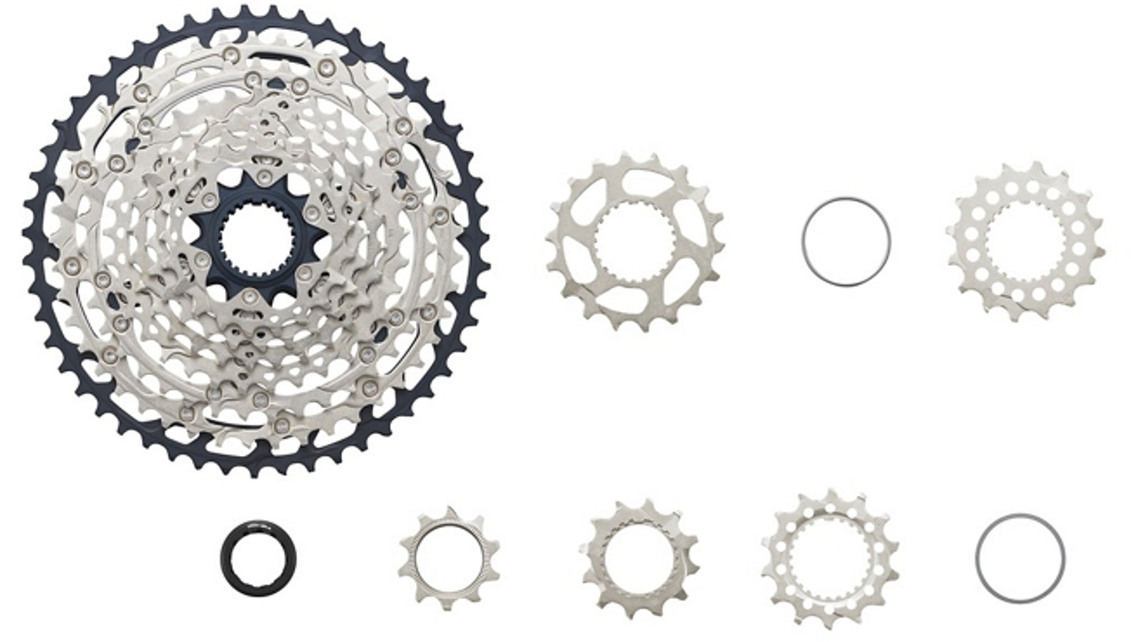 Shimano SLX CS-M7100 cassette 12-speed zilver