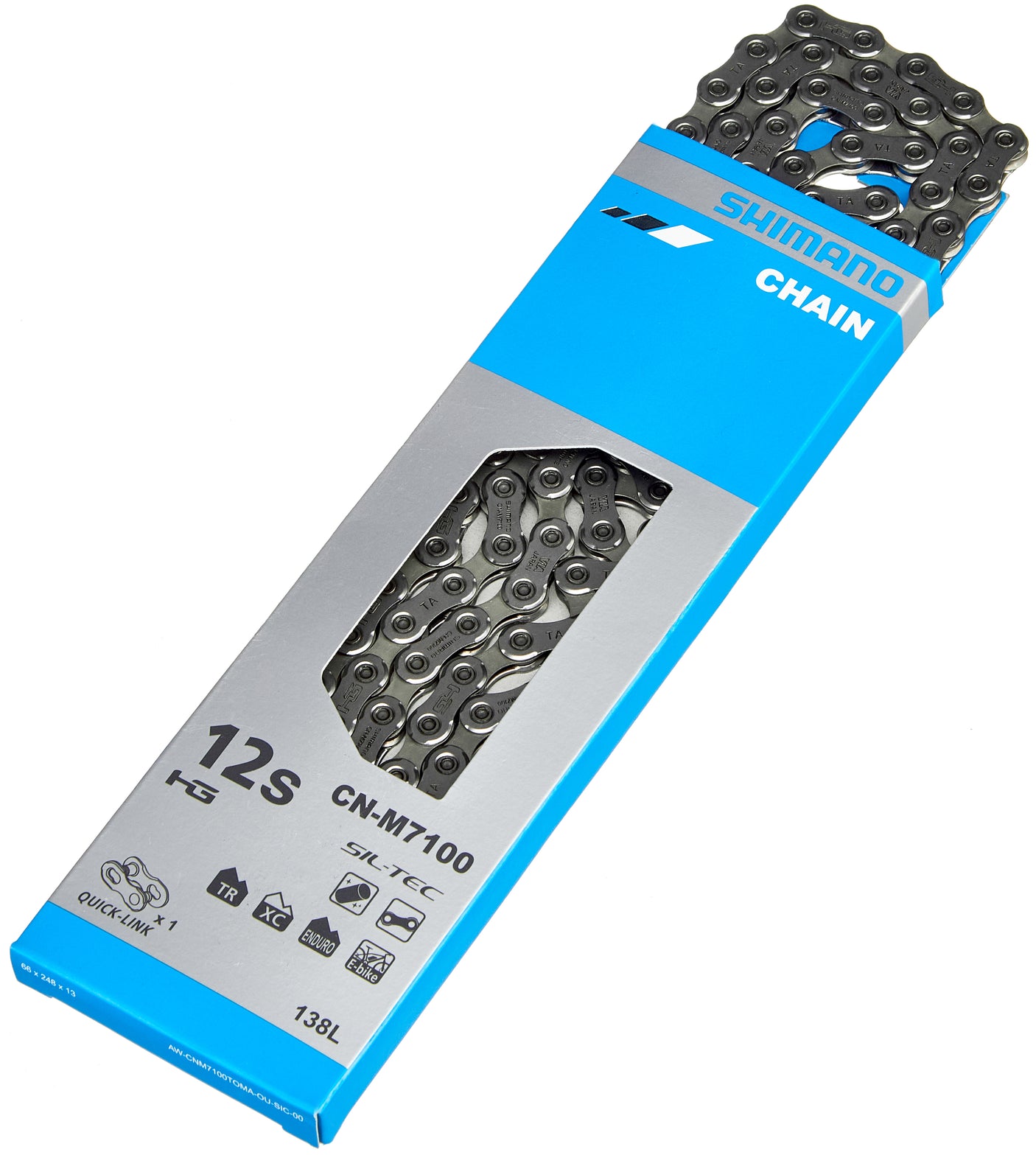 Shimano SLX CN-M7100 Kette 12-fach silber