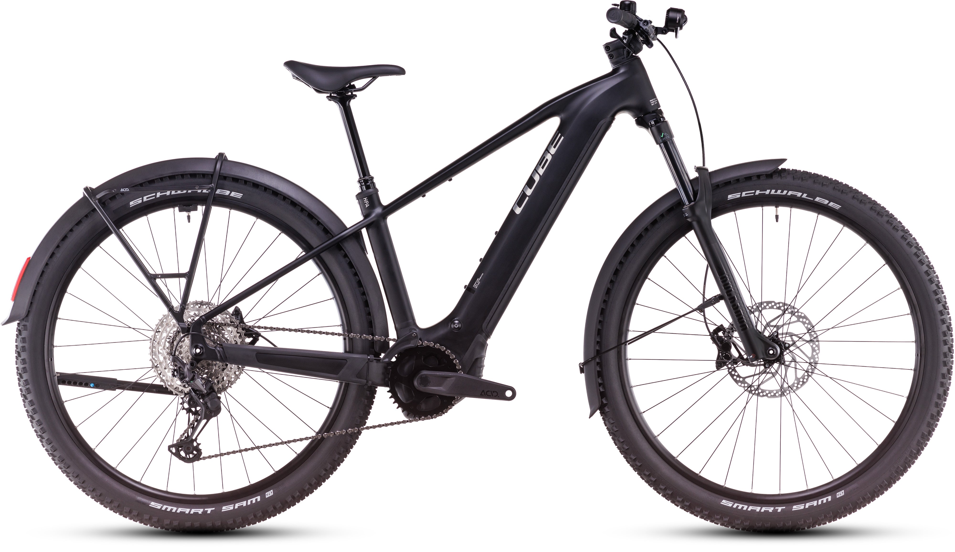 Cube Reaction Hybrid Race 800 Allroad zwart'n'metal (2025)