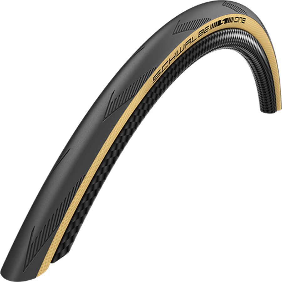 Schwalbe One Performance vouwband 700x25C R-Guard Addix beige