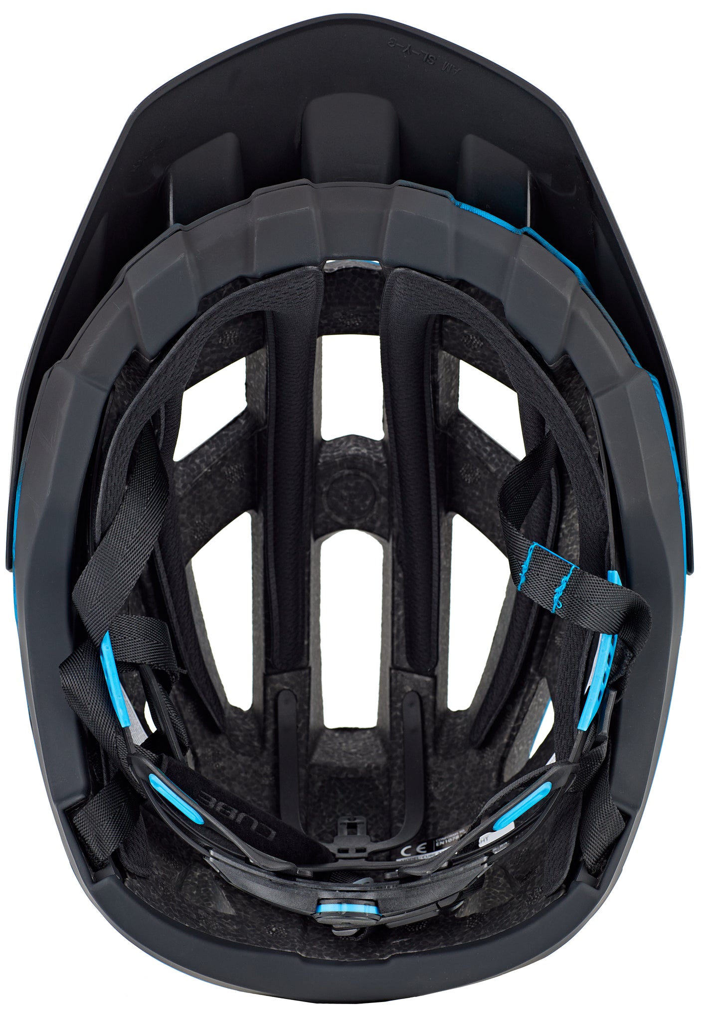 CUBE BADGER MTB-Helm blue