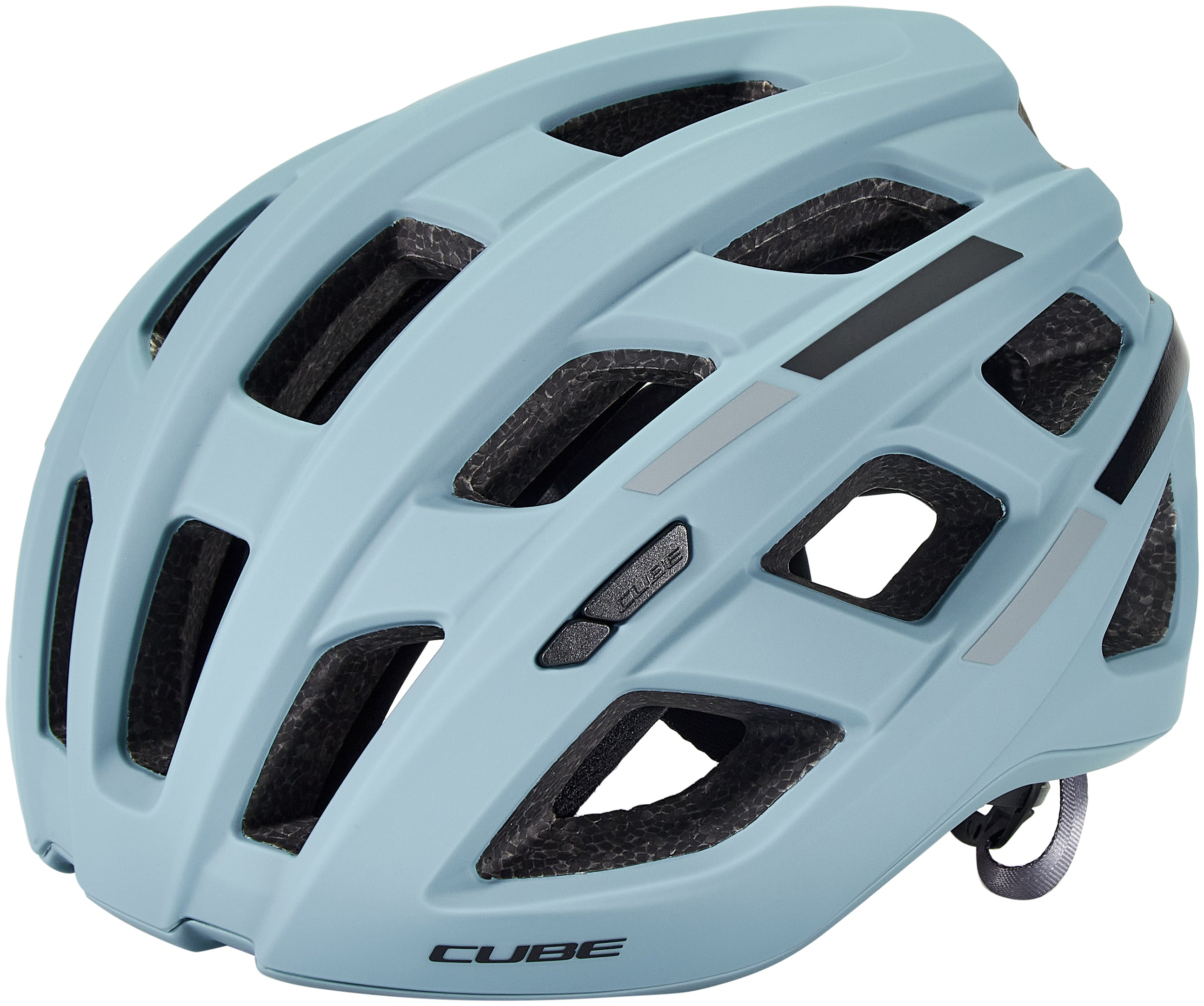 CUBE helm ROAD RACE stormblauw