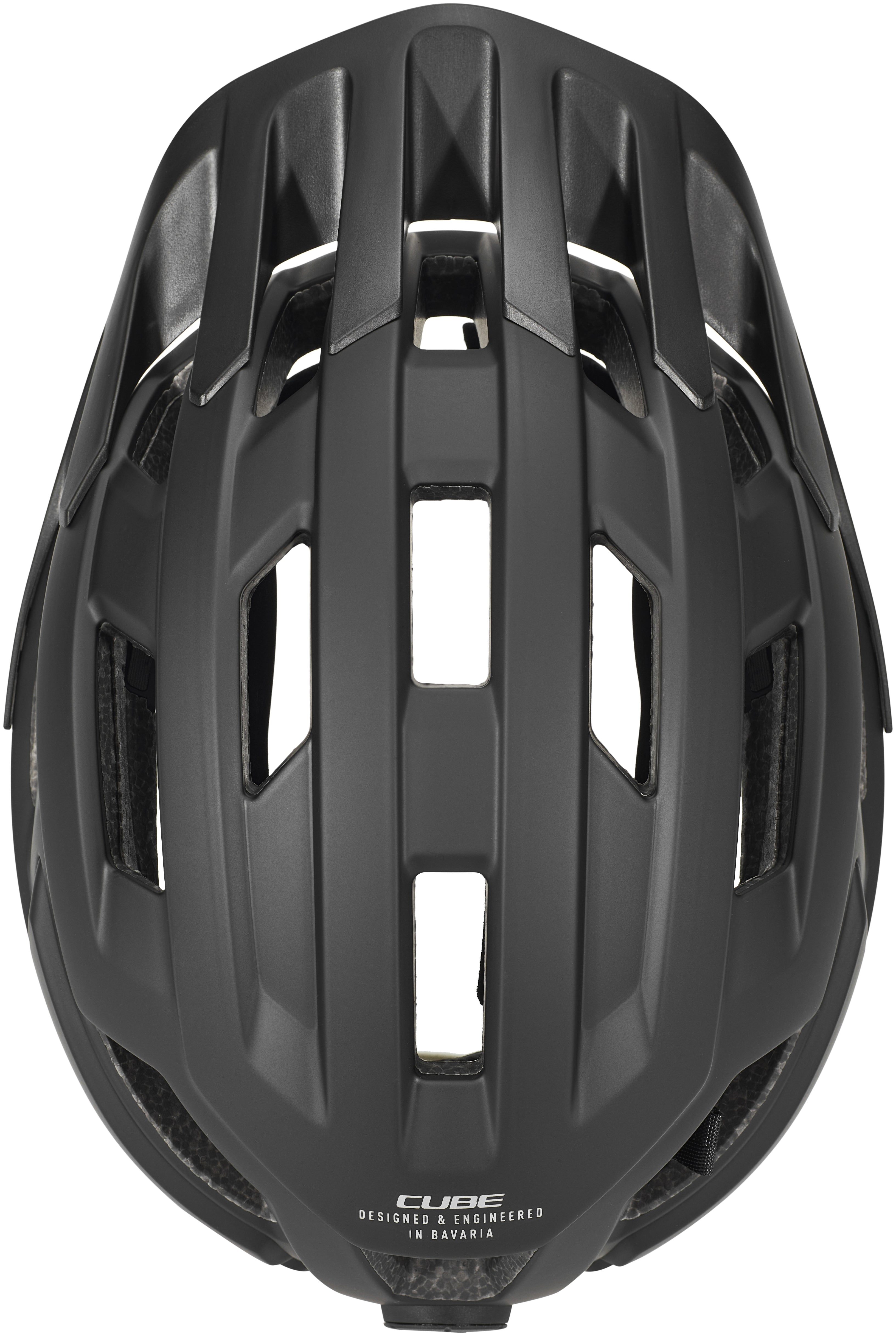 CUBE ROOK MTB-helm zwart