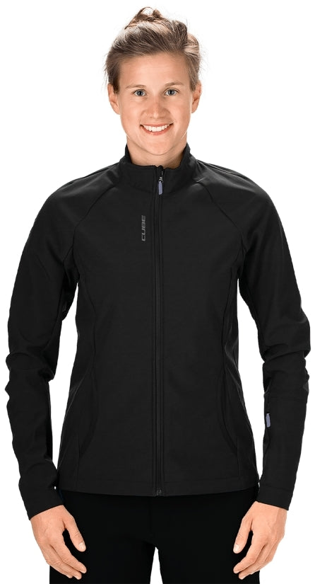 CUBE ATX WS softshell jas CMPT zwart