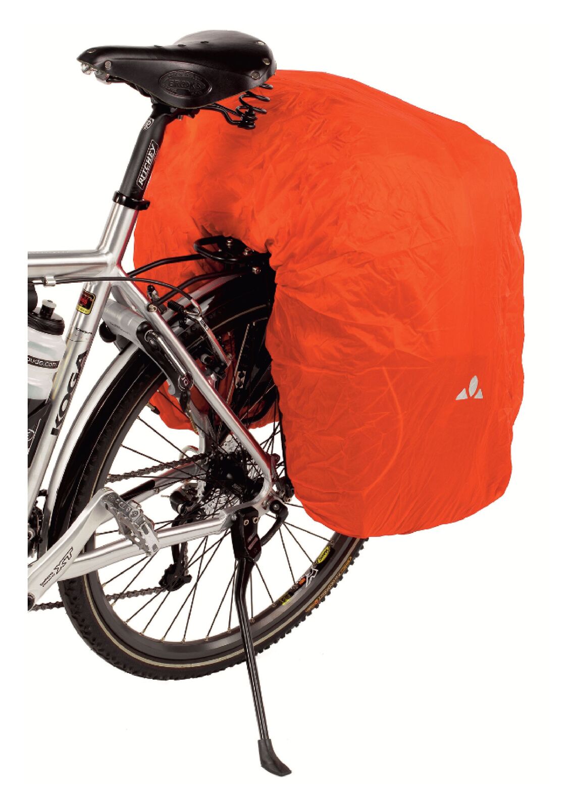 VAUDE 3-voudige regenhoes oranje