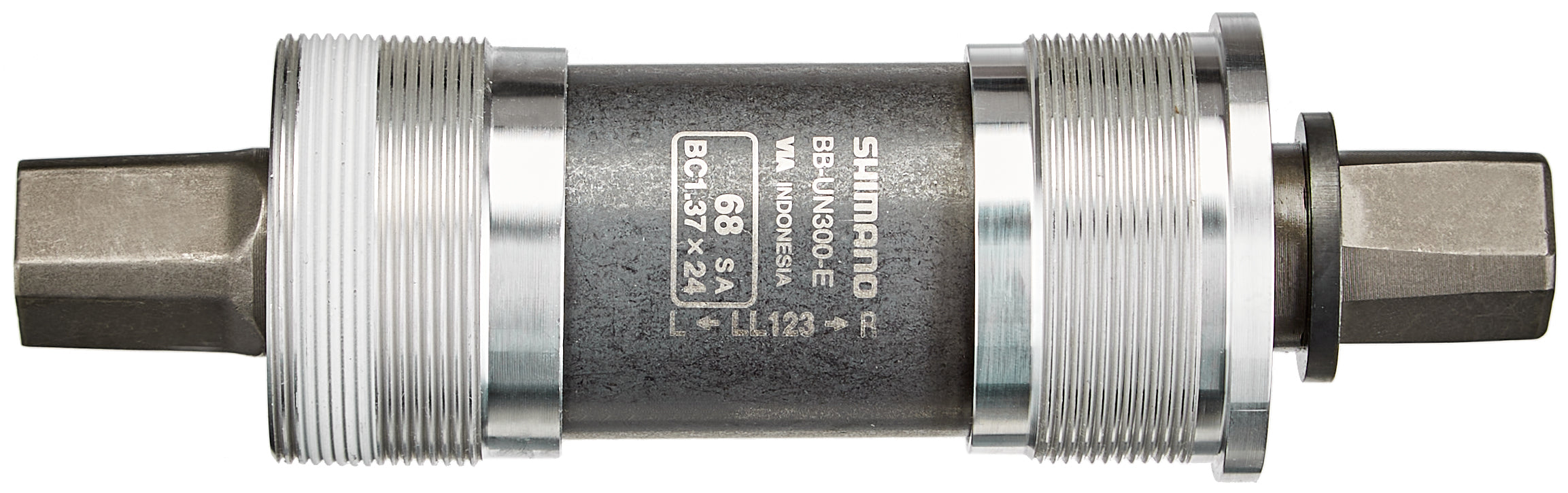 Shimano BB-UN300 vierkante trapas BSA 68 mm E-Type