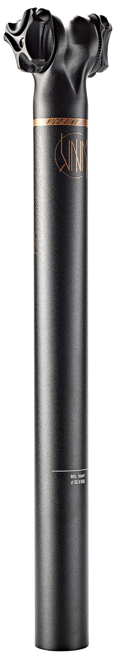 Omgekeerde Nico Vink zadelpen Ø30,9mm zwart/bruin