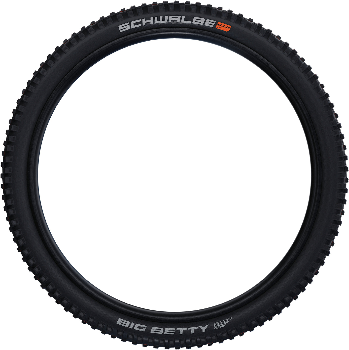 Schwalbe Big Betty Super Gravity Evolution vouwband 29x2.60" TLE E-50 Addix Soft zwart