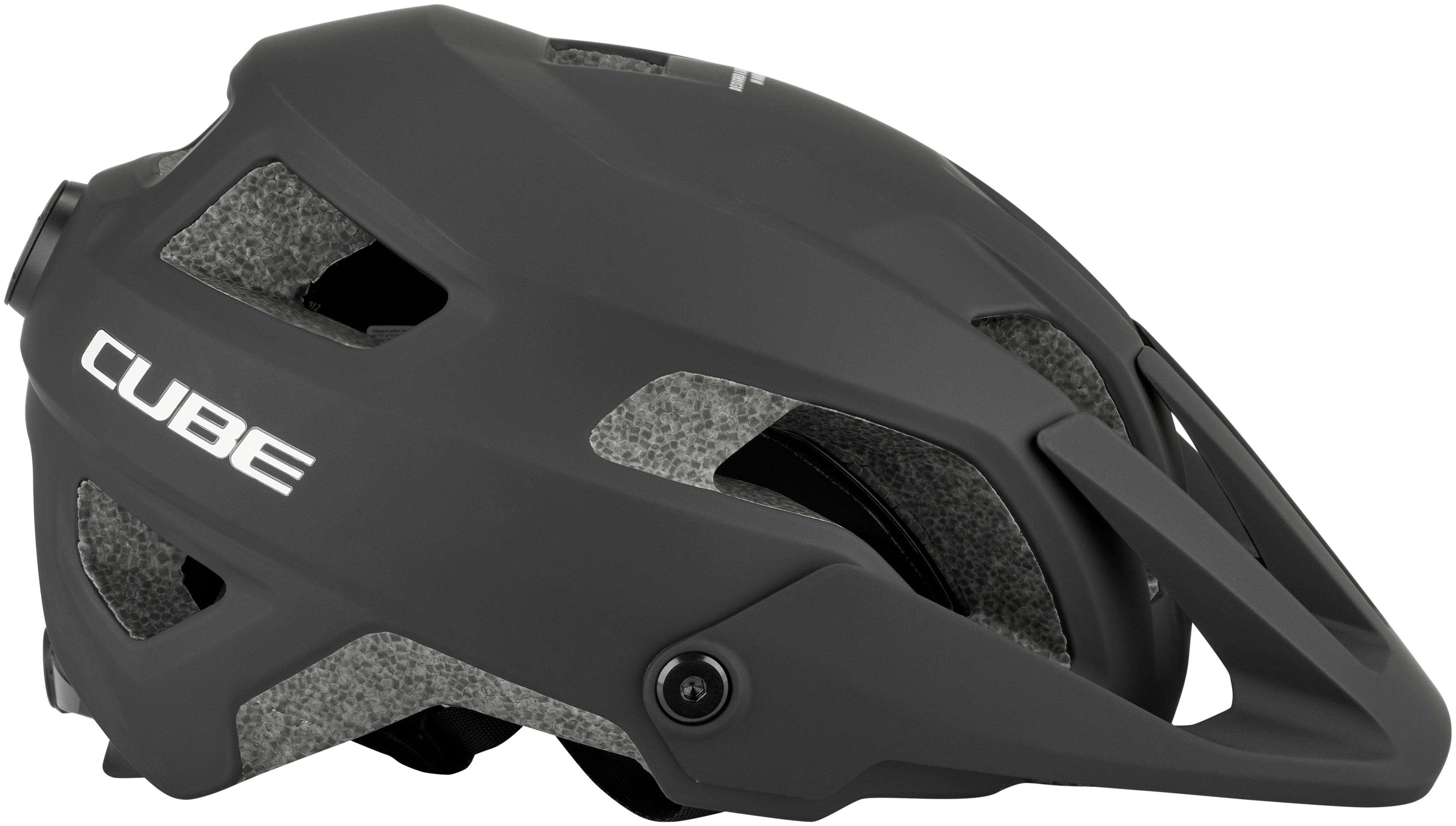 CUBE FRISK MTB-helm zwart