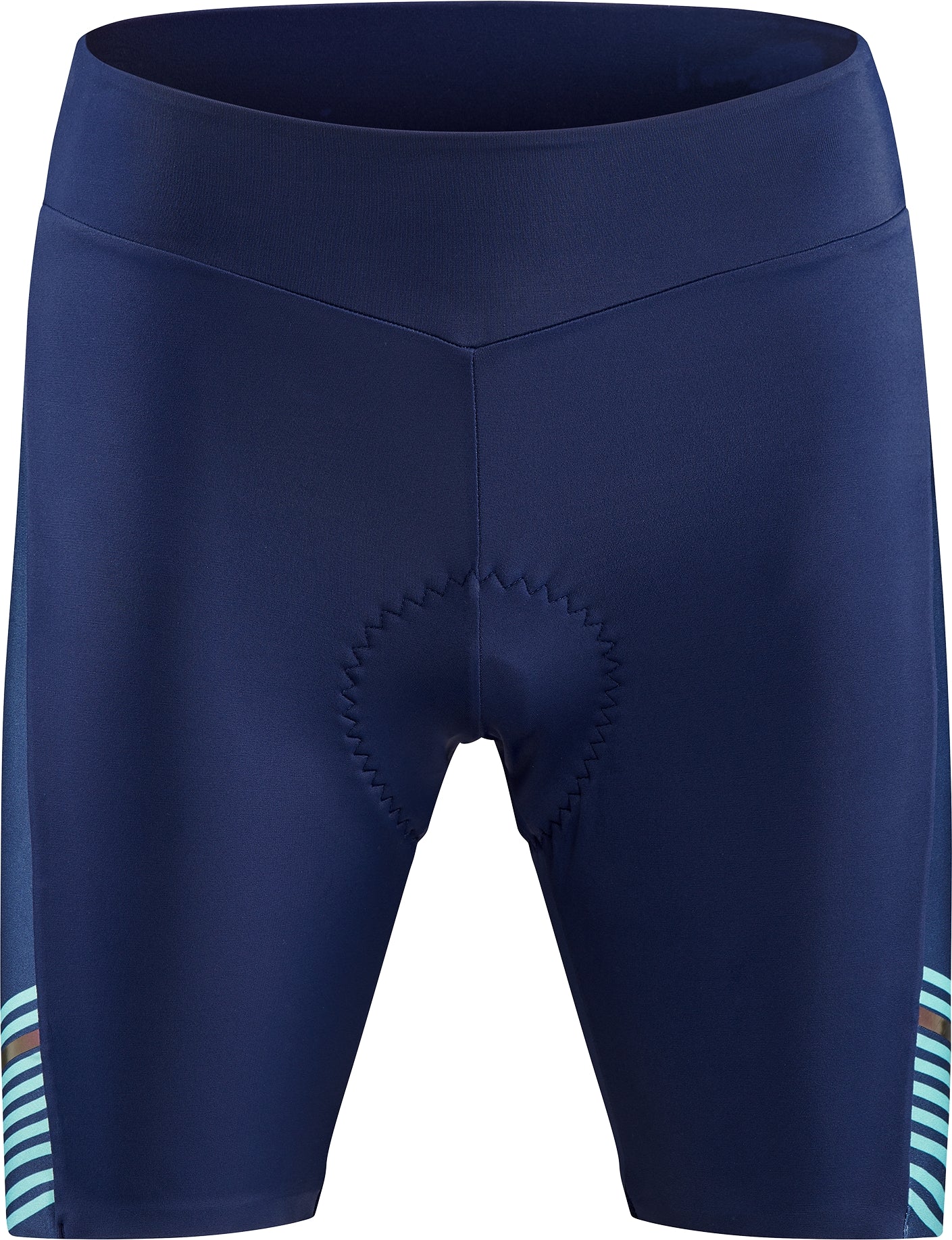 CUBE TEAMLINE WS fietsbroek kort blauw'n'mint