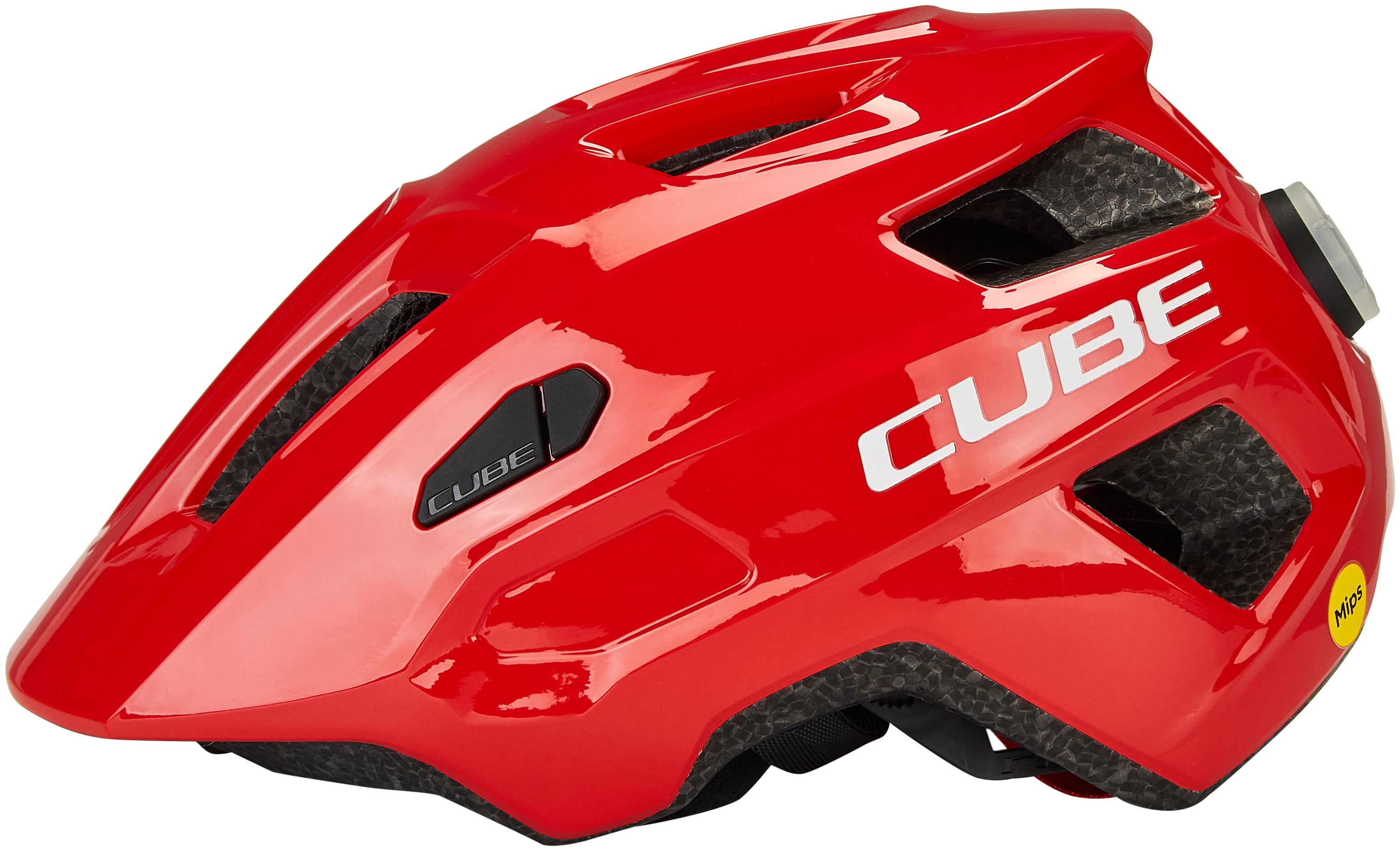 CUBE helm LINOK glanzend rood