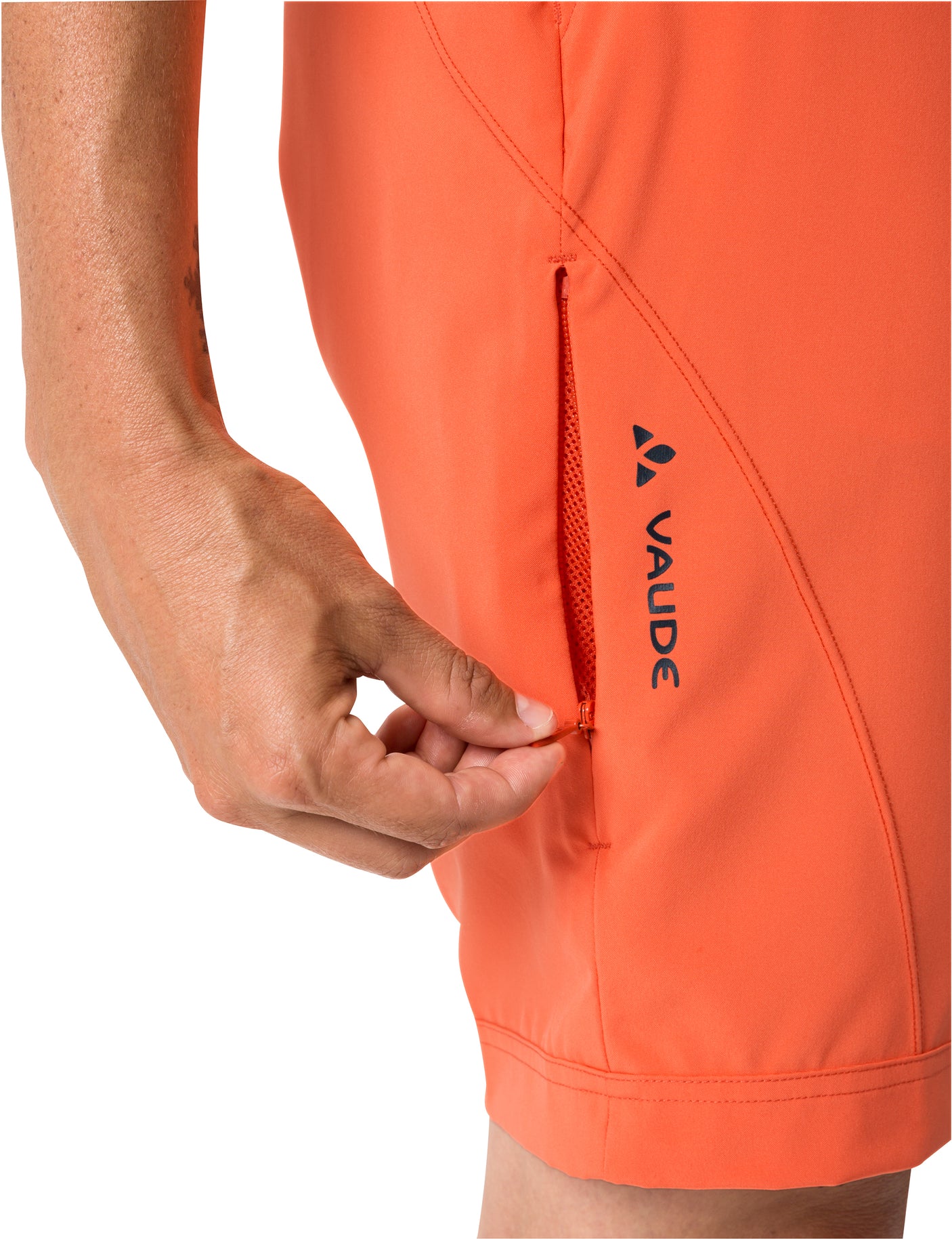 VAUDE Ledro Shorts Dames oranje