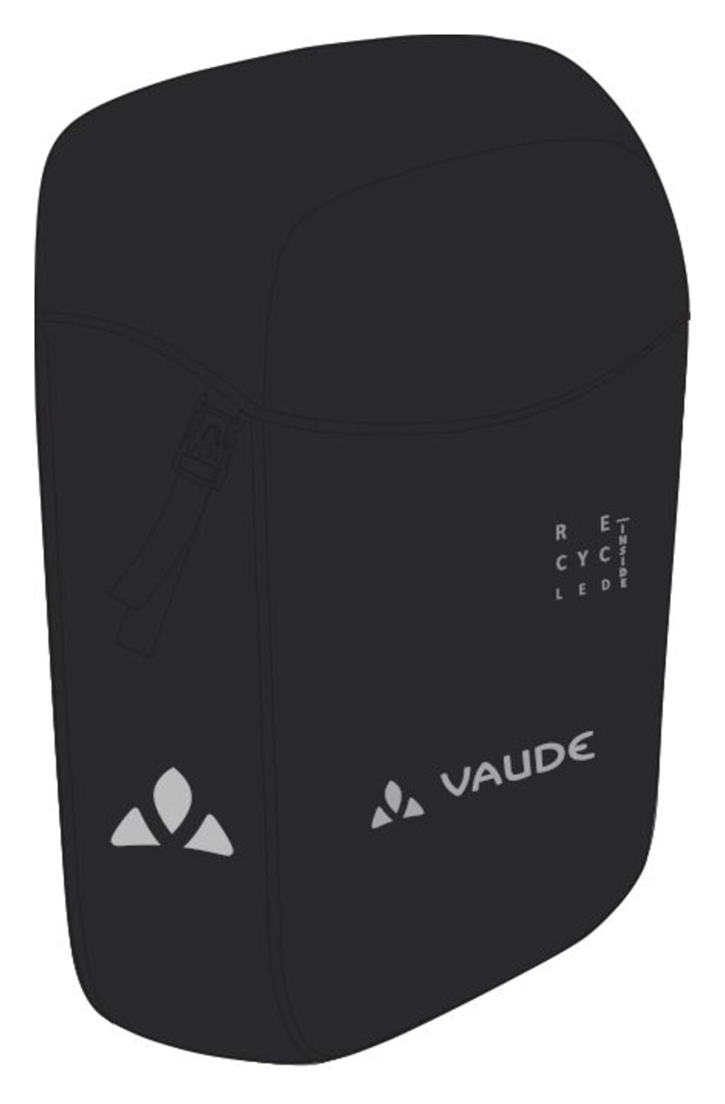 VAUDE Aqua Back Pro achterwieltas zwart