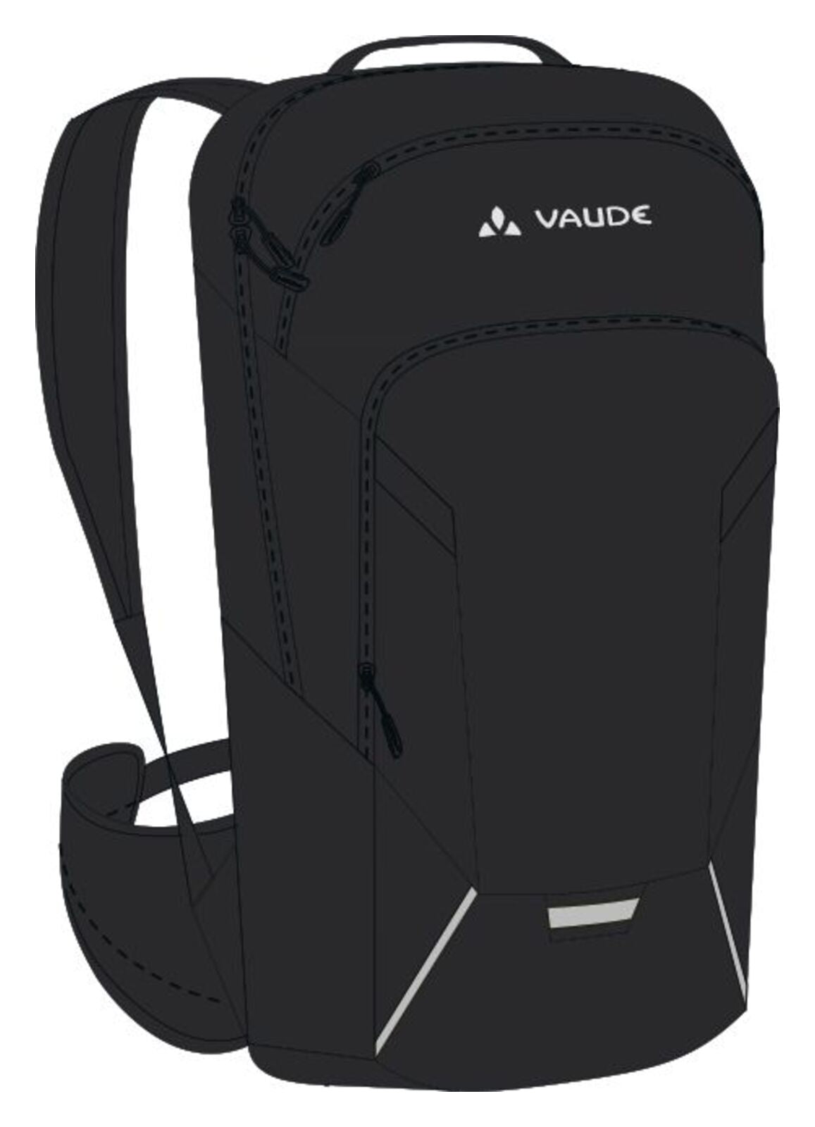 VAUDE Ledro 18 rugzak zwart