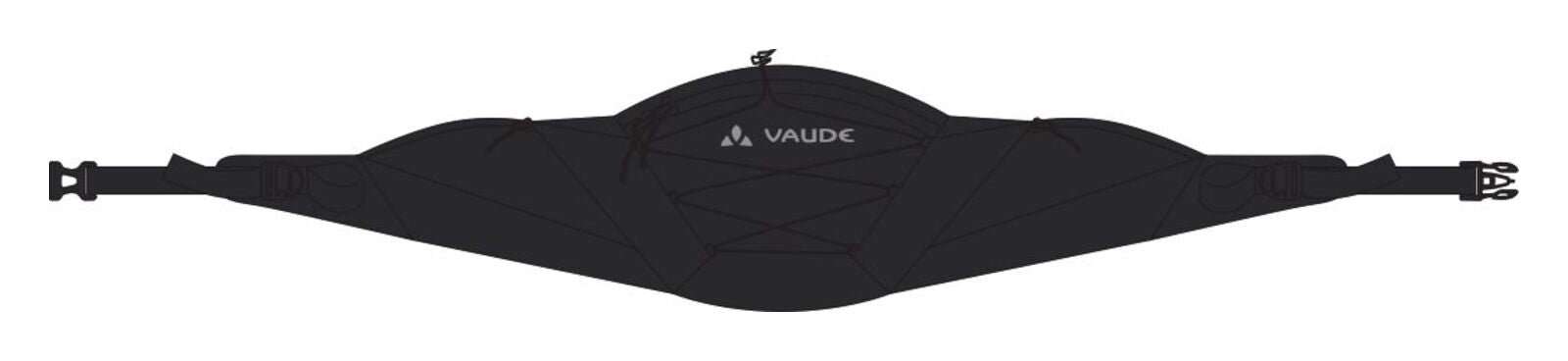 VAUDE Uphill Hip Pack 2 heuptas zwart