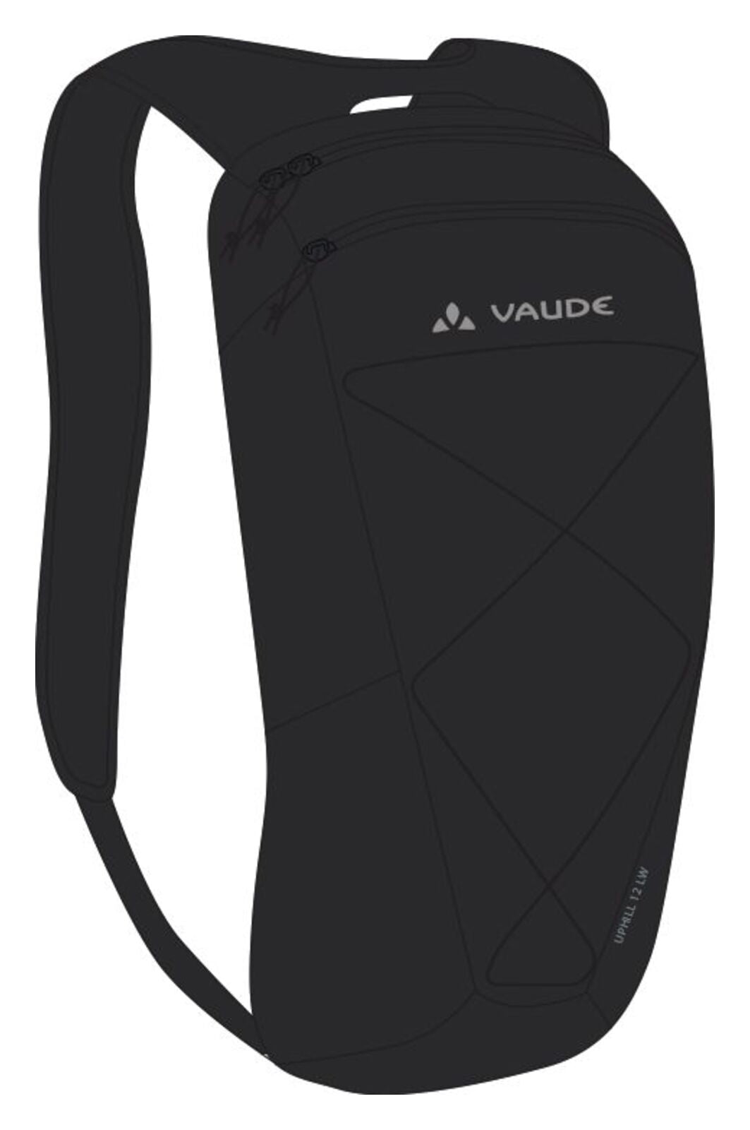 VAUDE Uphill 12 rugzak zwart