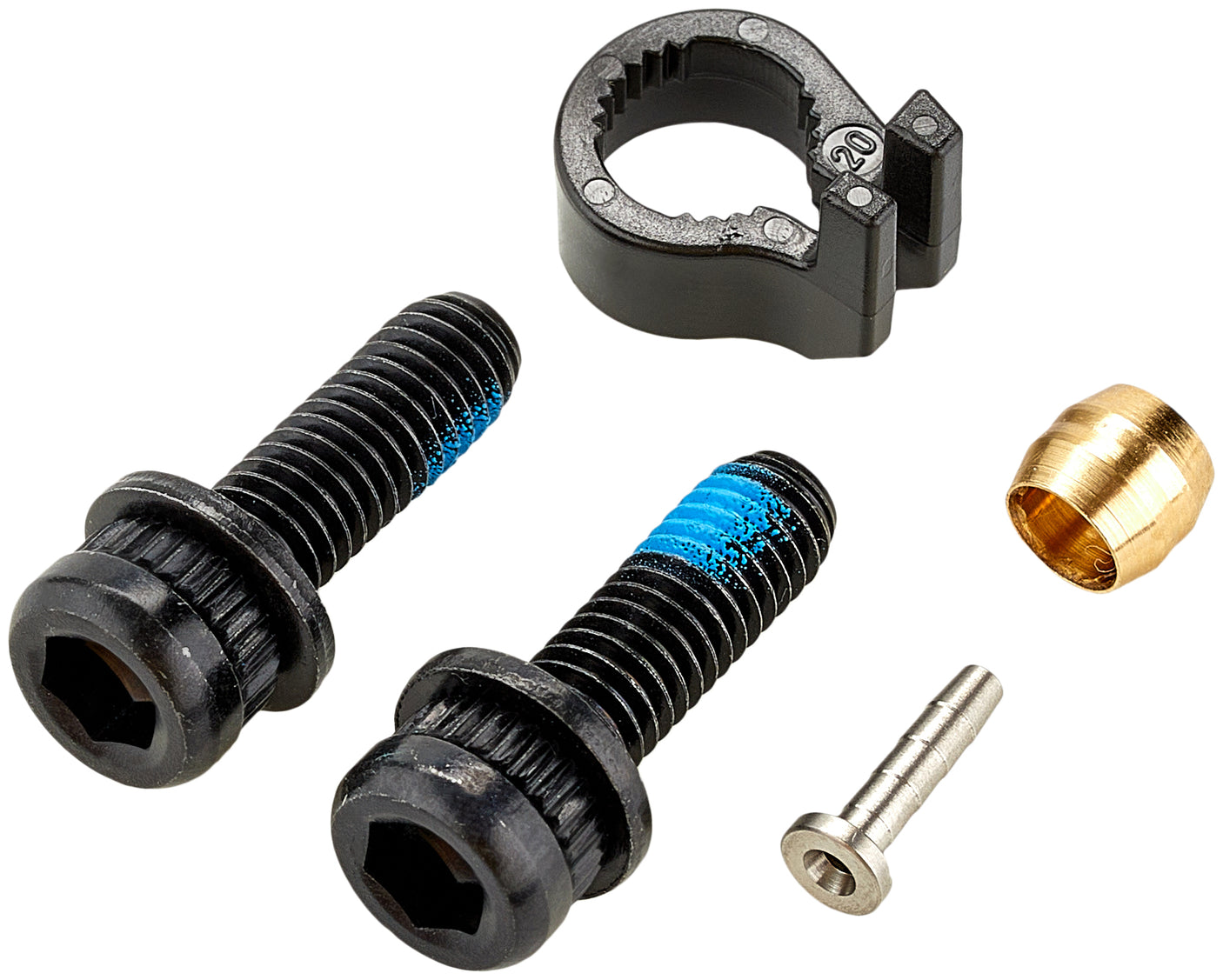 Shimano MT401/MT420 schijfrem voor zwart