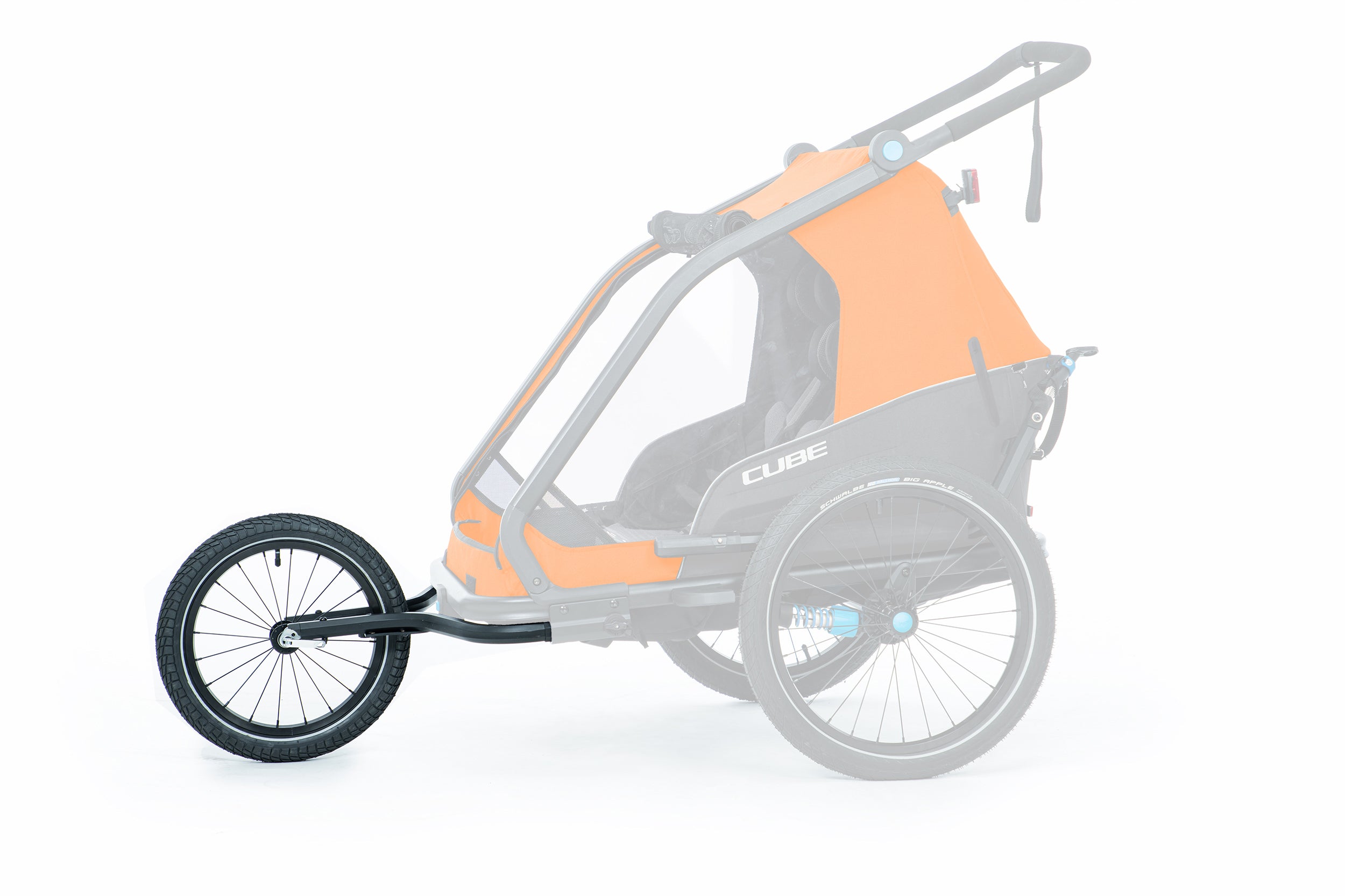 CUBE Jogger Kit voor kinderfietskar Dubbel CMPT