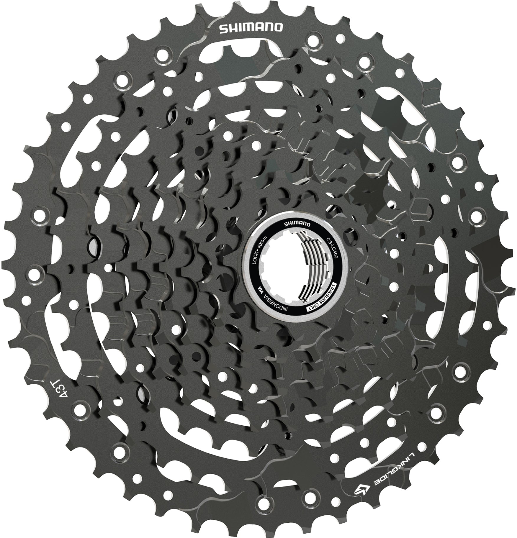 Shimano CS-LG400 cassette 10-speed 11-43T