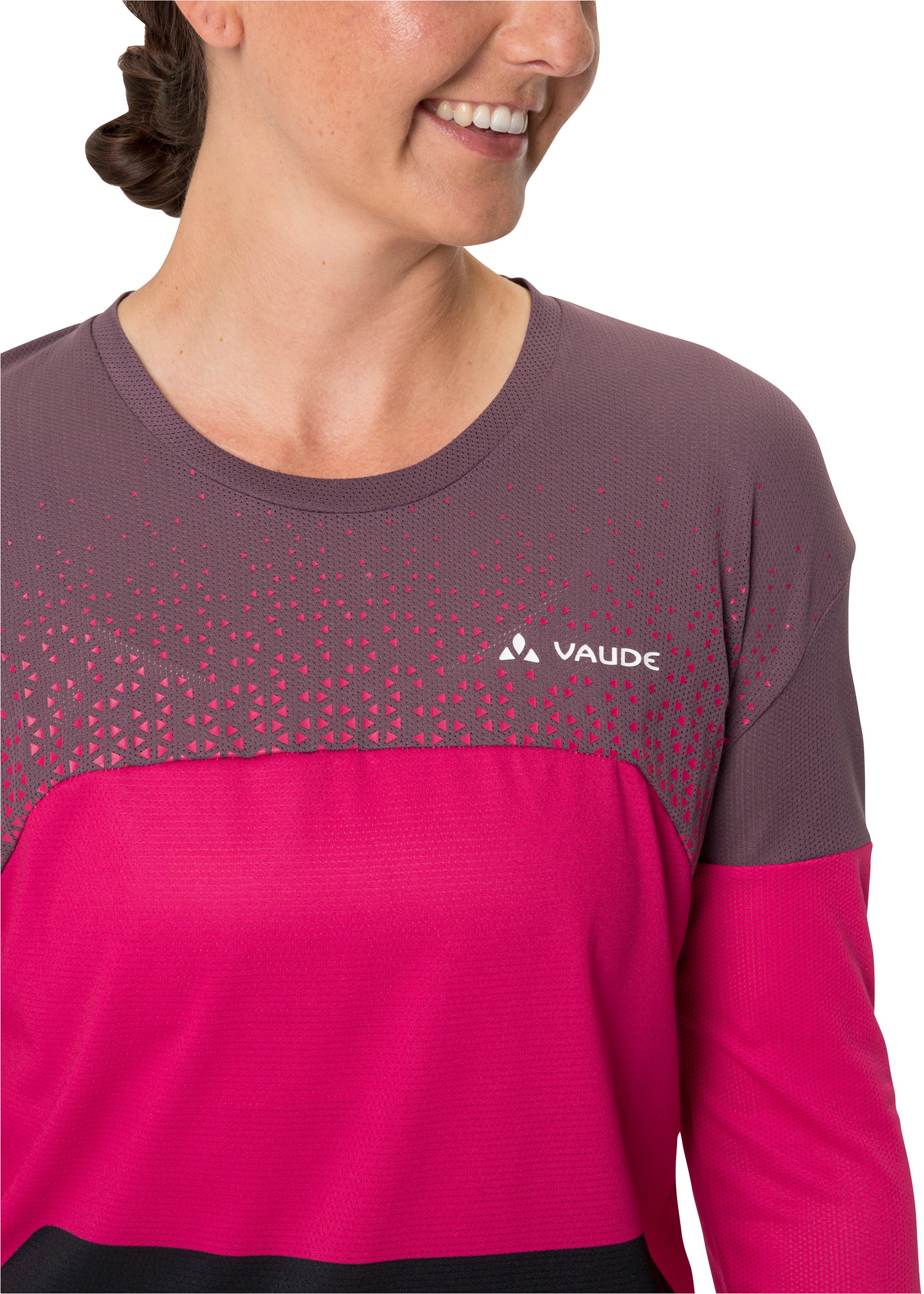 VAUDE Moab V Langarm T-Shirt Damen schwarz