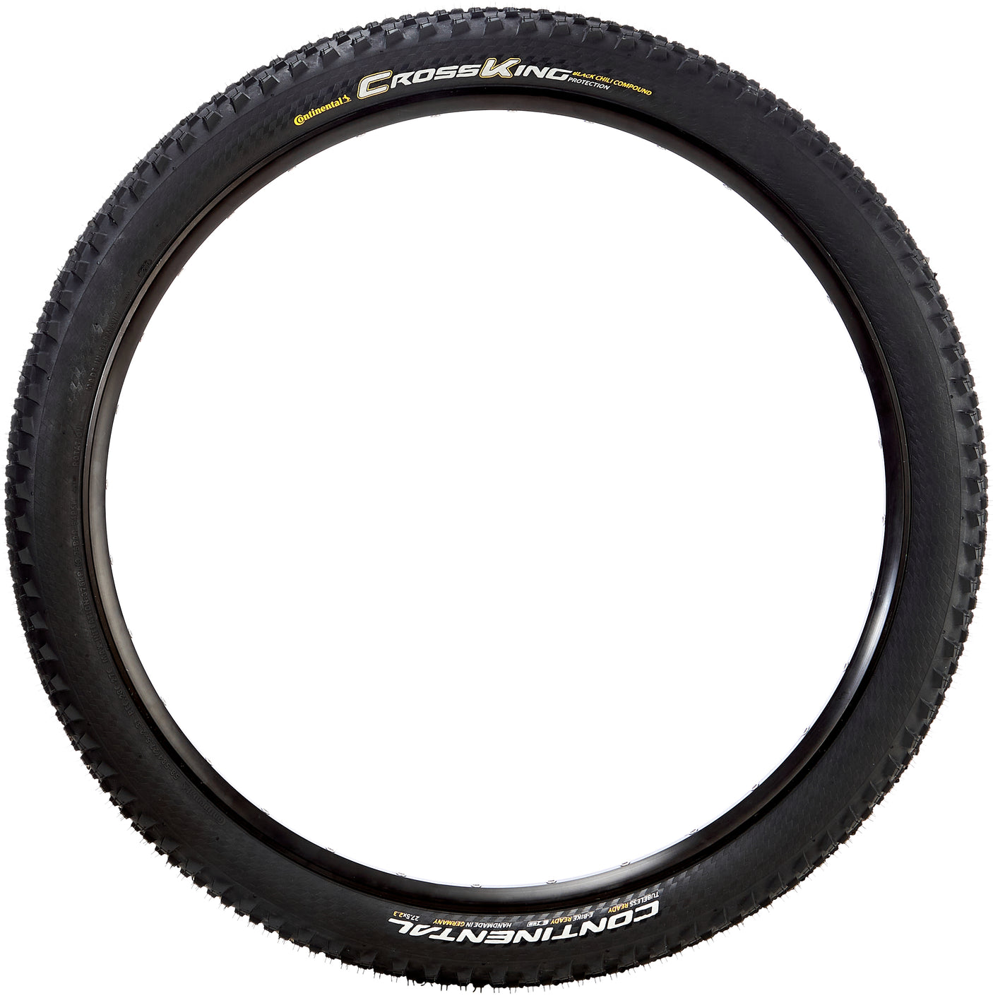 Continental Cross King 2.3 vouwband 27,5x2,30" TLR E-25 zwart