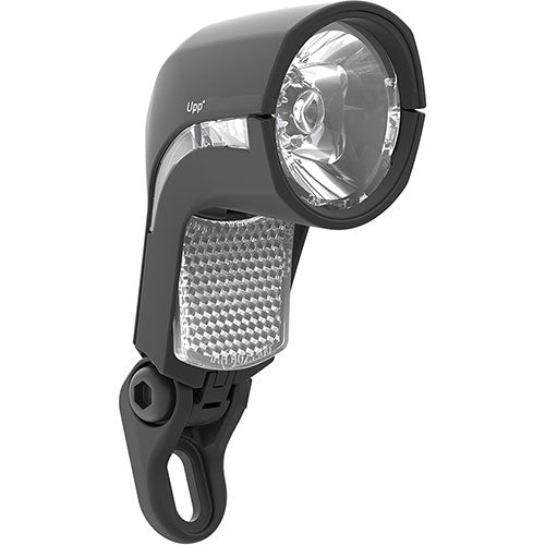 Busch + Müller Lumotec Upp Dc koplamp zwart/transparant