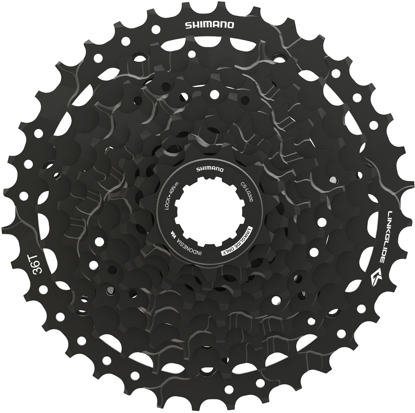 Shimano Keuen CS-LG300 cassette 9-speed 11-36T