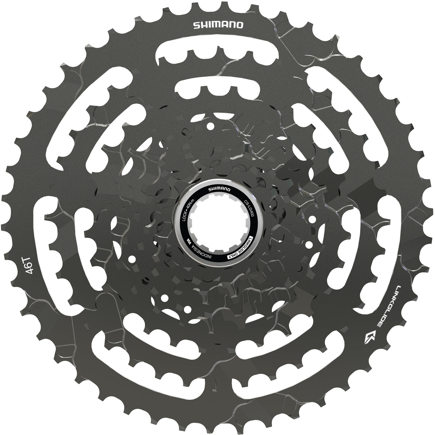 Shimano Keu CS-LG400 cassette 9-speed 11-46T