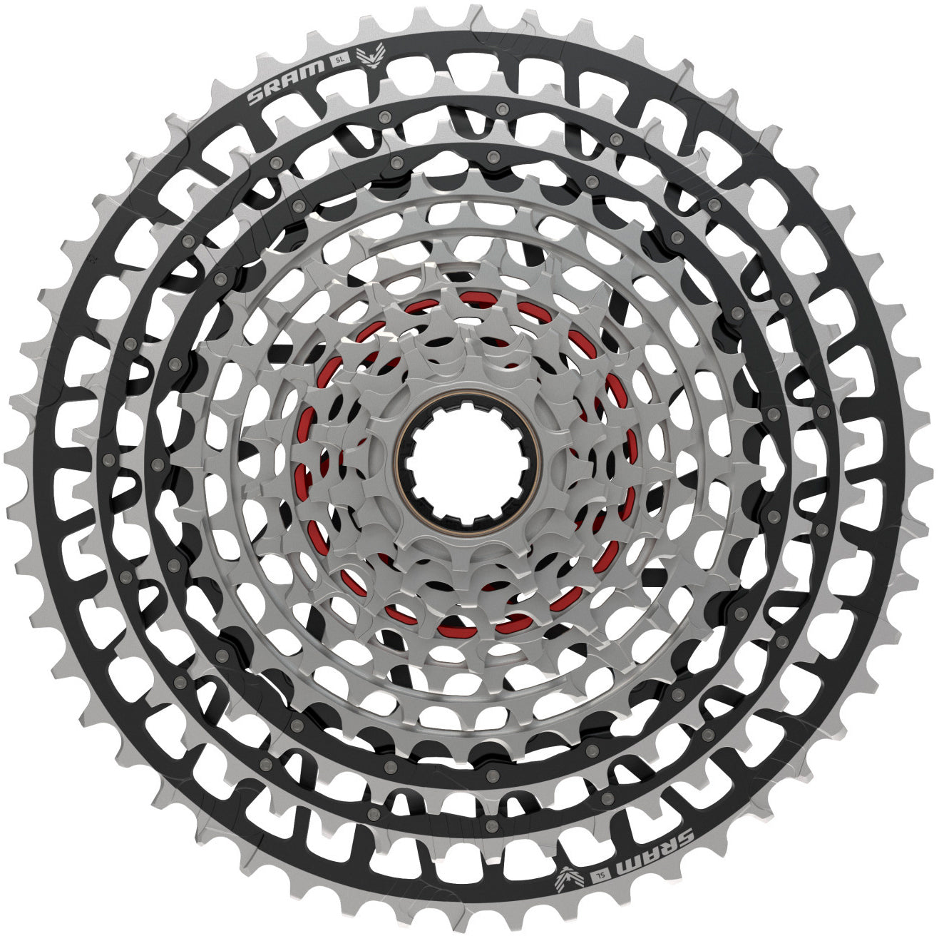 SRAM XG-1299 T-Type cassette 12-speed 10-52T zwart