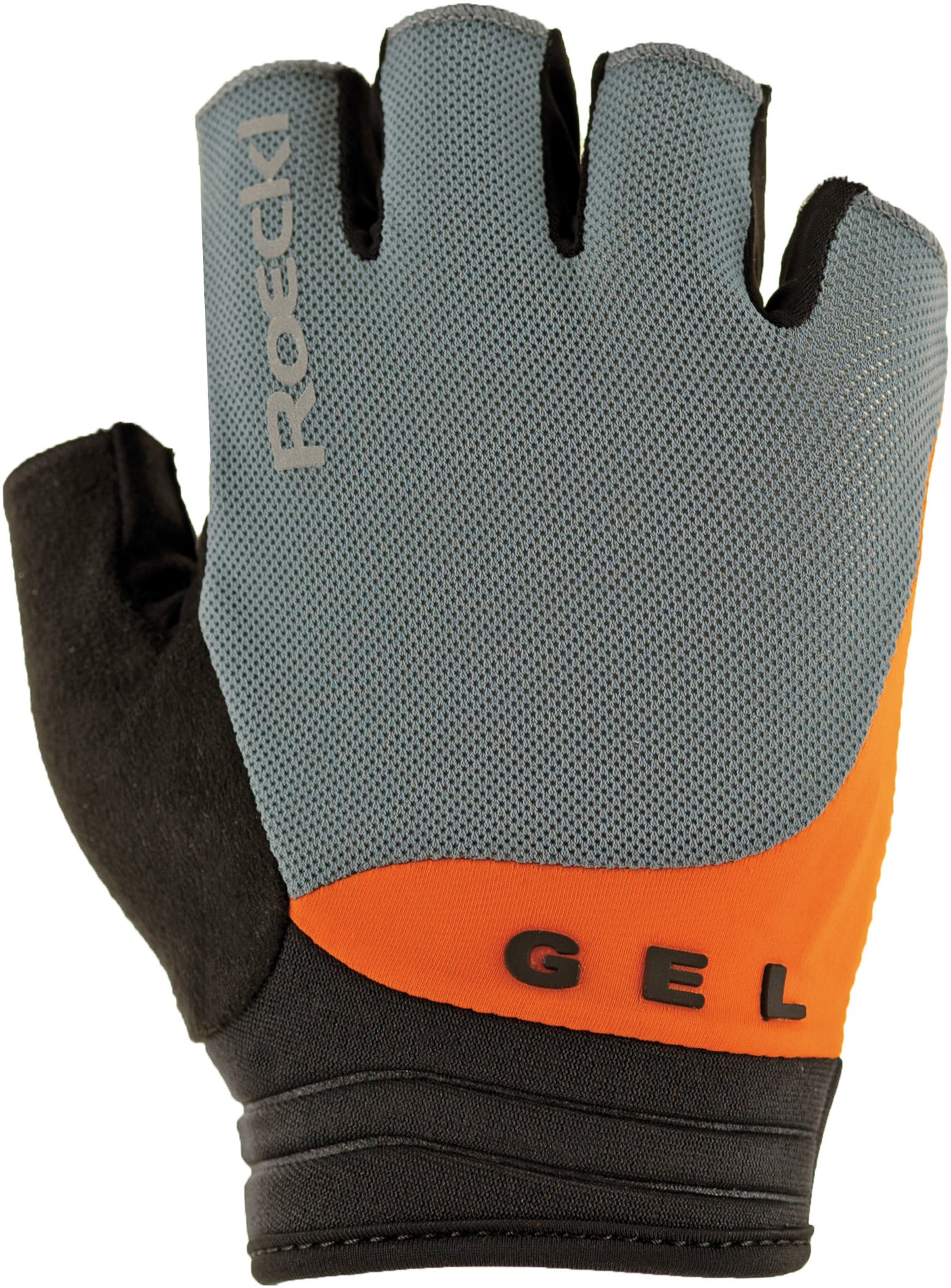 Roeckl Itamos 2 Handschoenen Hurricane Grijs/Oranje