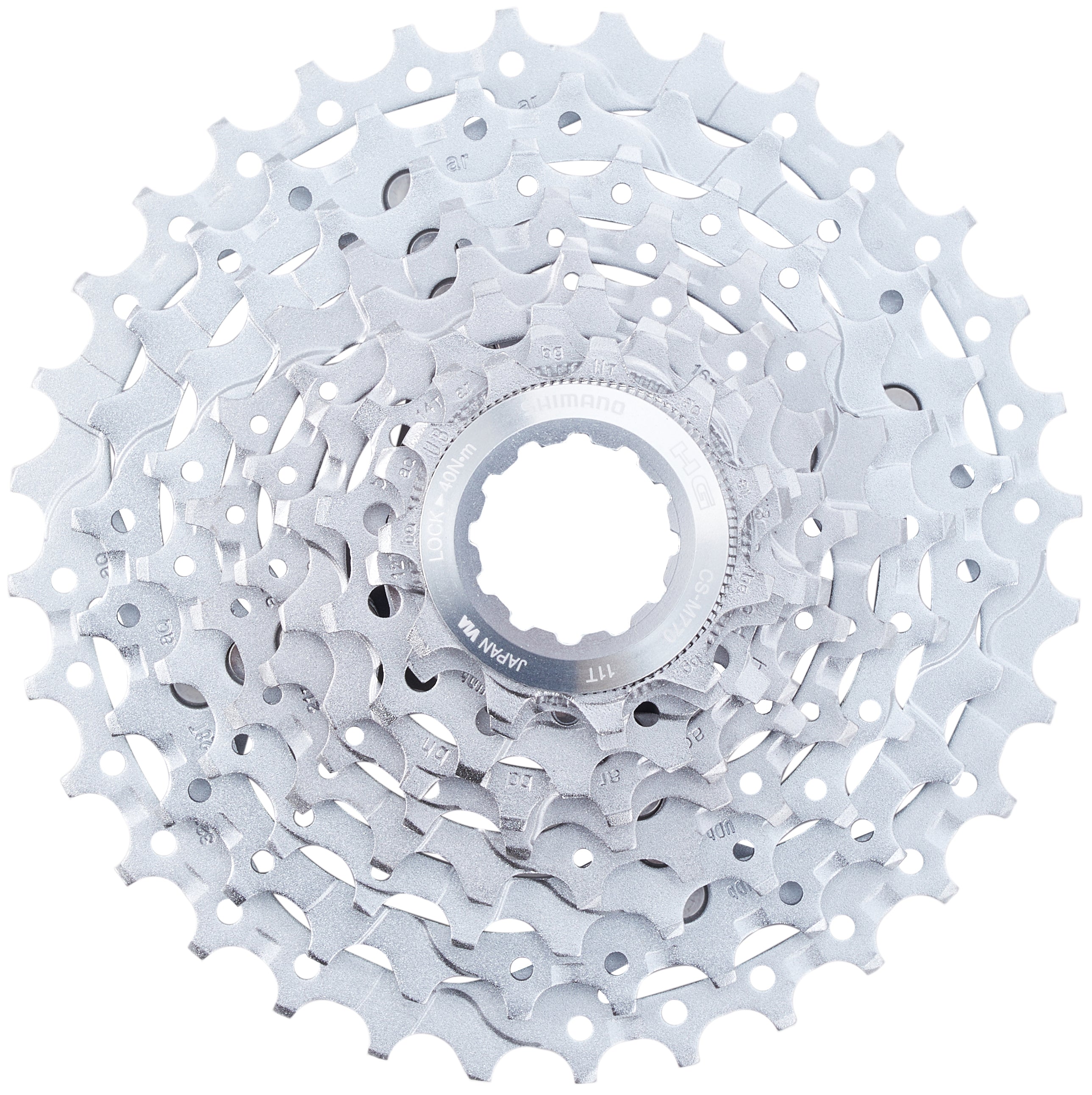 Shimano Deore XT CS-M770 cassette 9-speed grijs