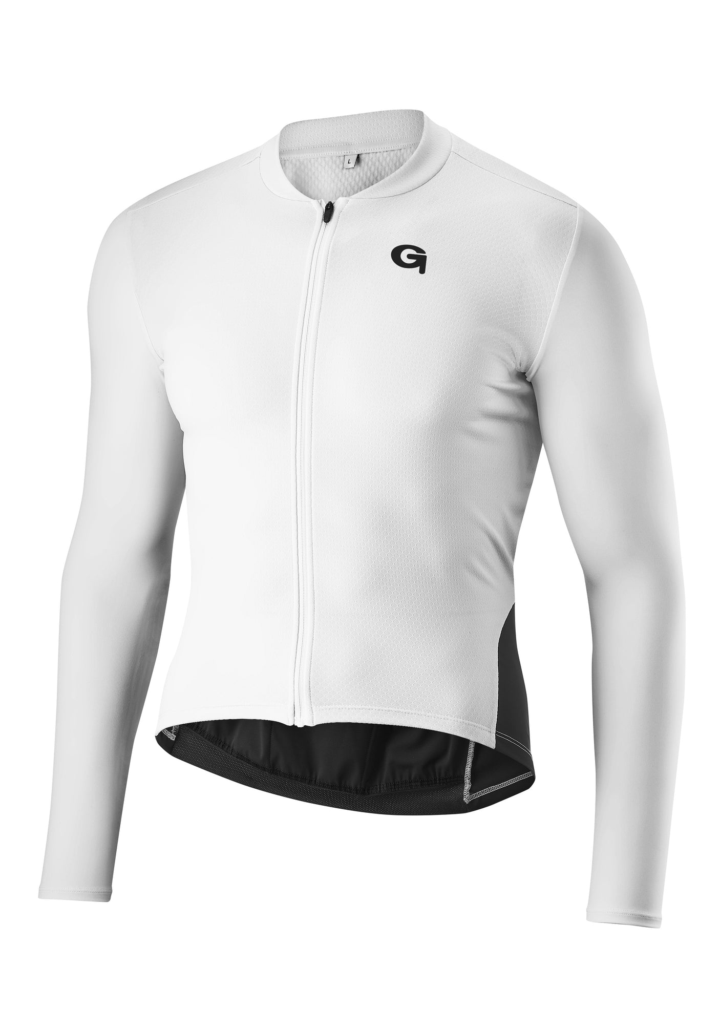 Gonso Sitivo Trikot Longsleeve M white / black