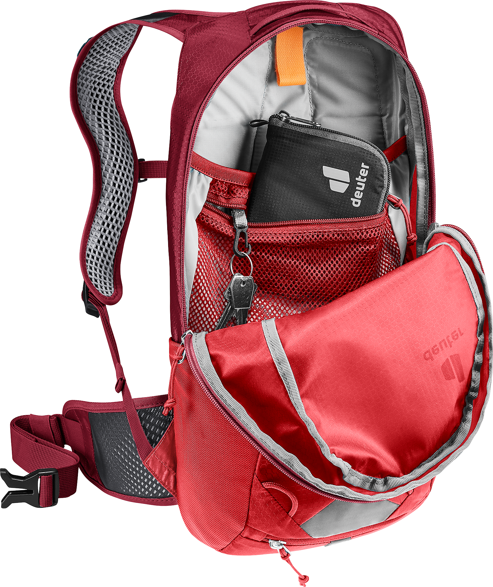 deuter Race 8 Fahrradrucksack cherry-masala