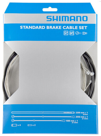 Shimano remkabel zwart