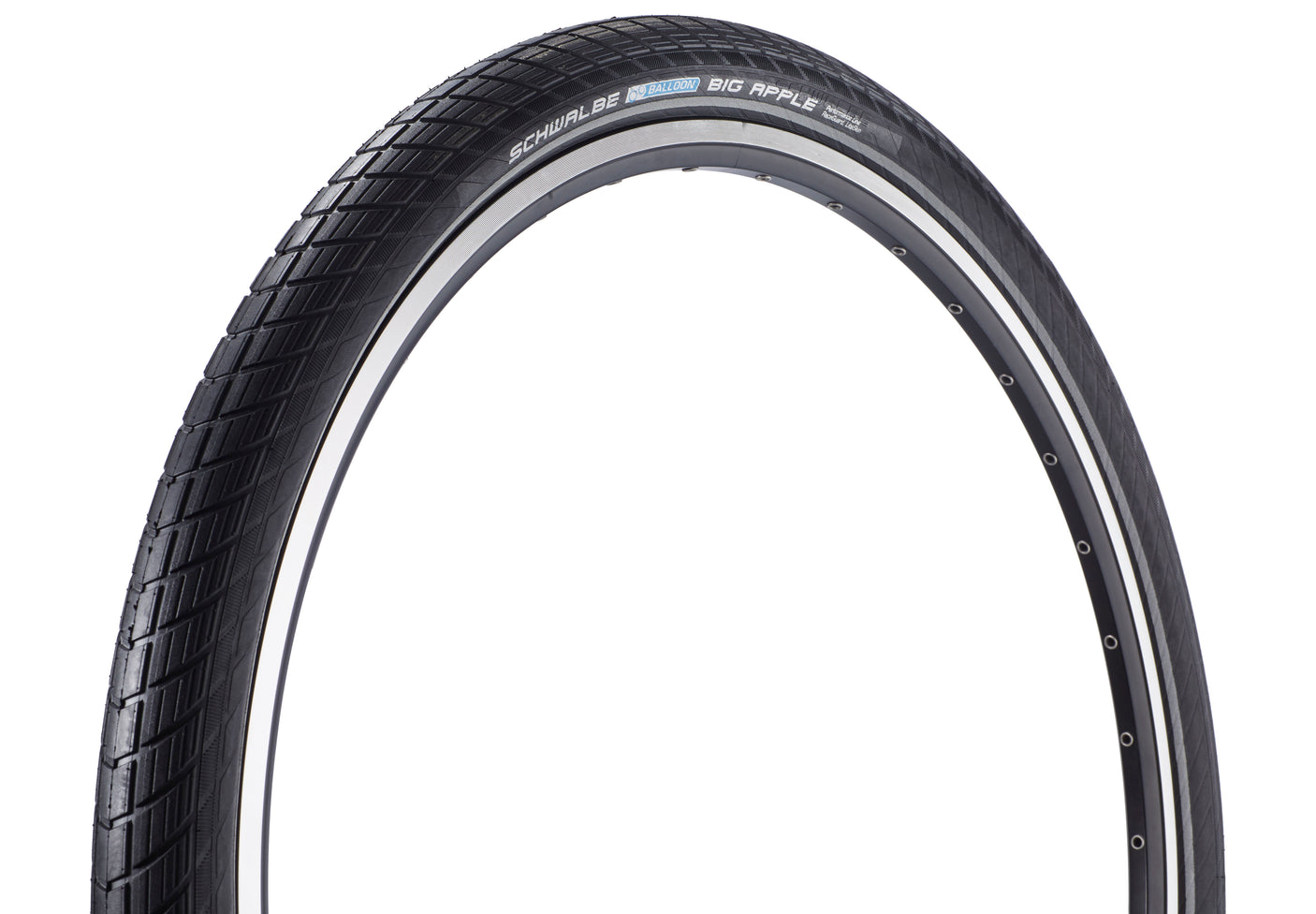 Schwalbe Big Apple Drahtreifen Performance 28" RaceGuard Reflex