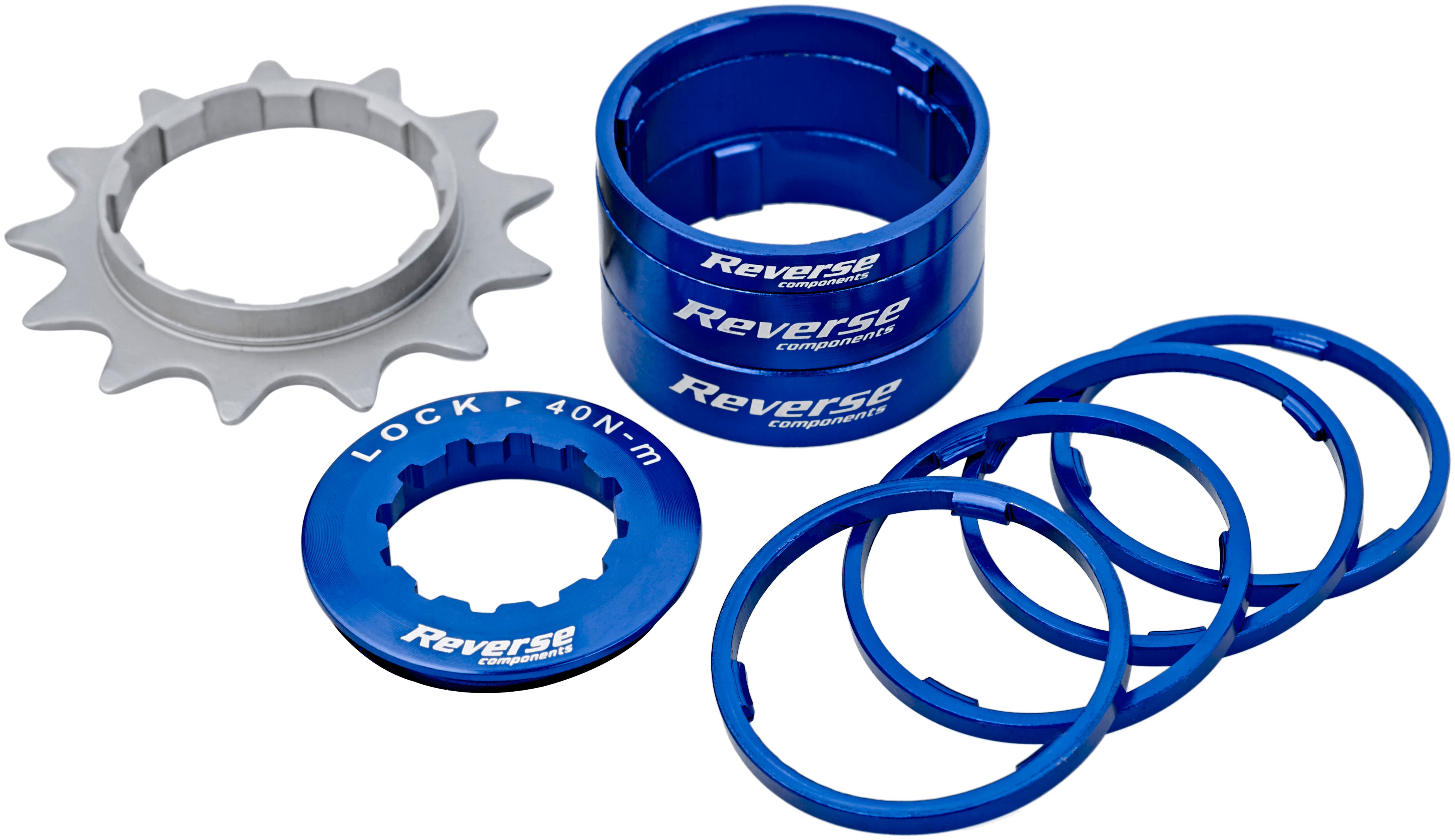 Reverse Single Speed ​​Kit donkerblauw