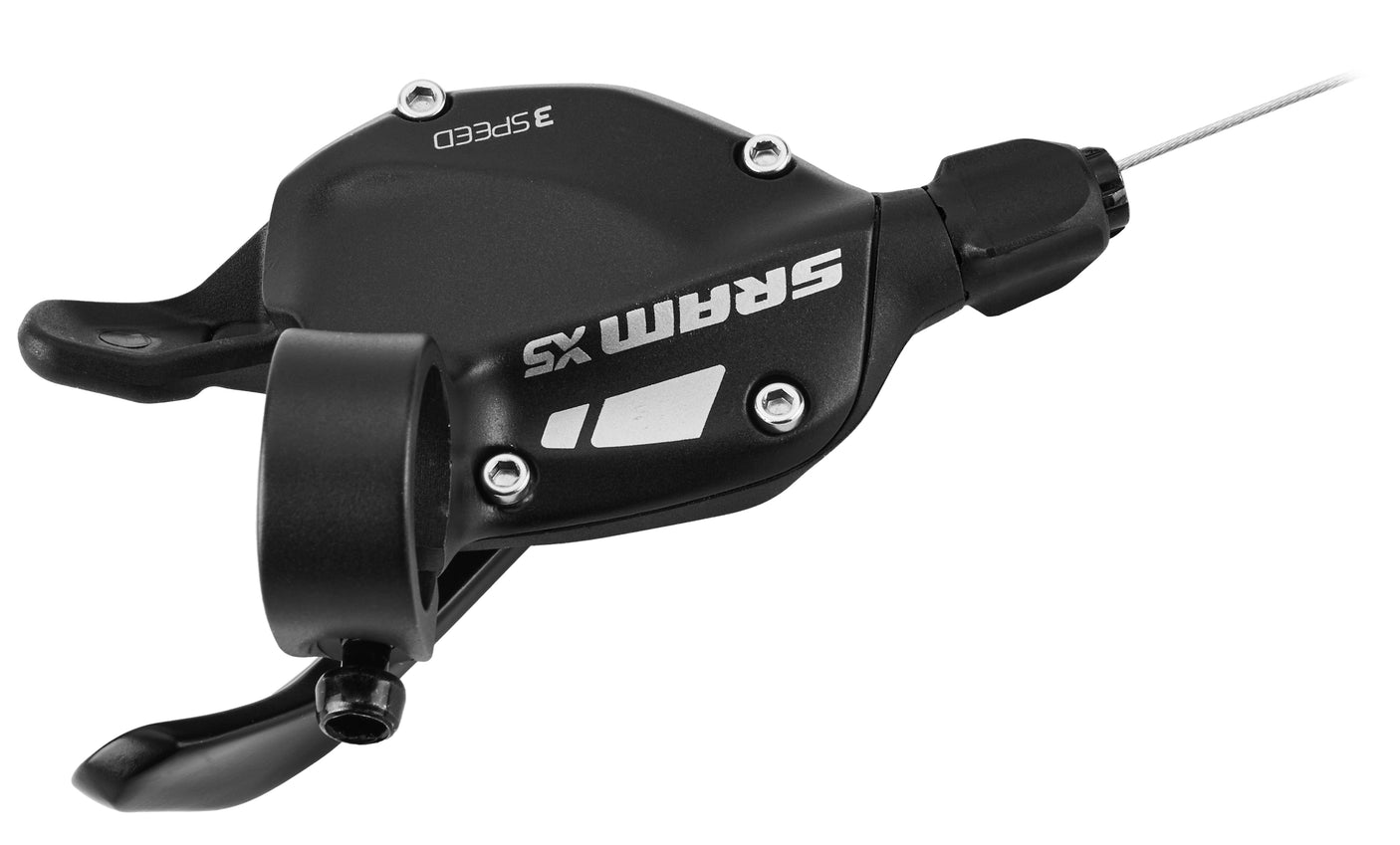 SRAM X5 triggerschakelaar 3-voudig voor/links zwart