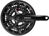 Shimano Tourney FC-A073 crankstel 7/8-speed zwart