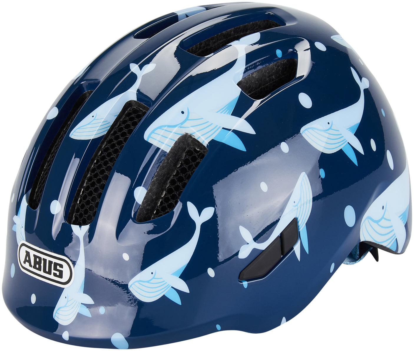 ABUS Smiley 3.0 Helm Kinderen blauwe vinvis