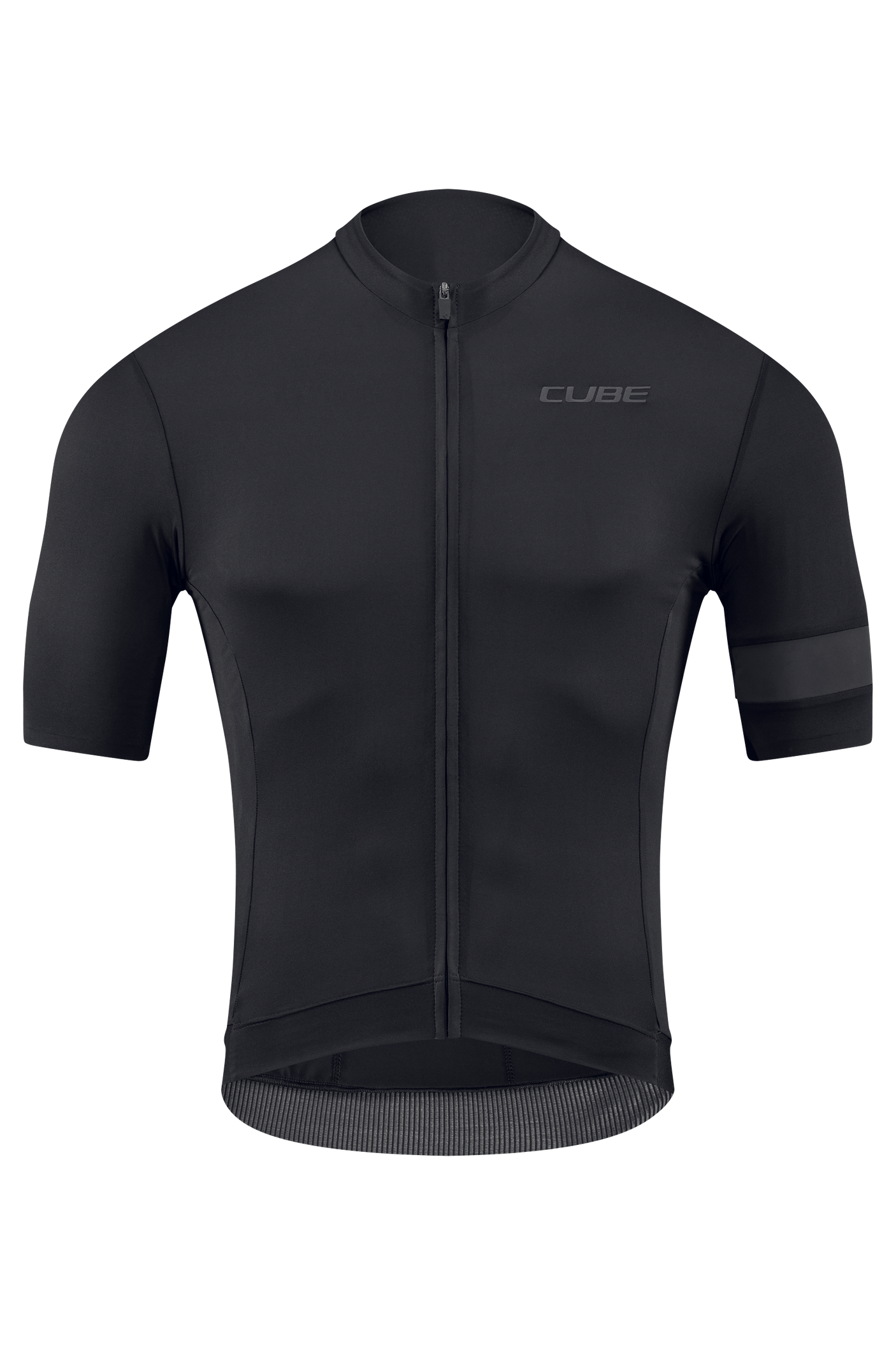 CUBE BLACKLINE jersey korte mouw zwart heren