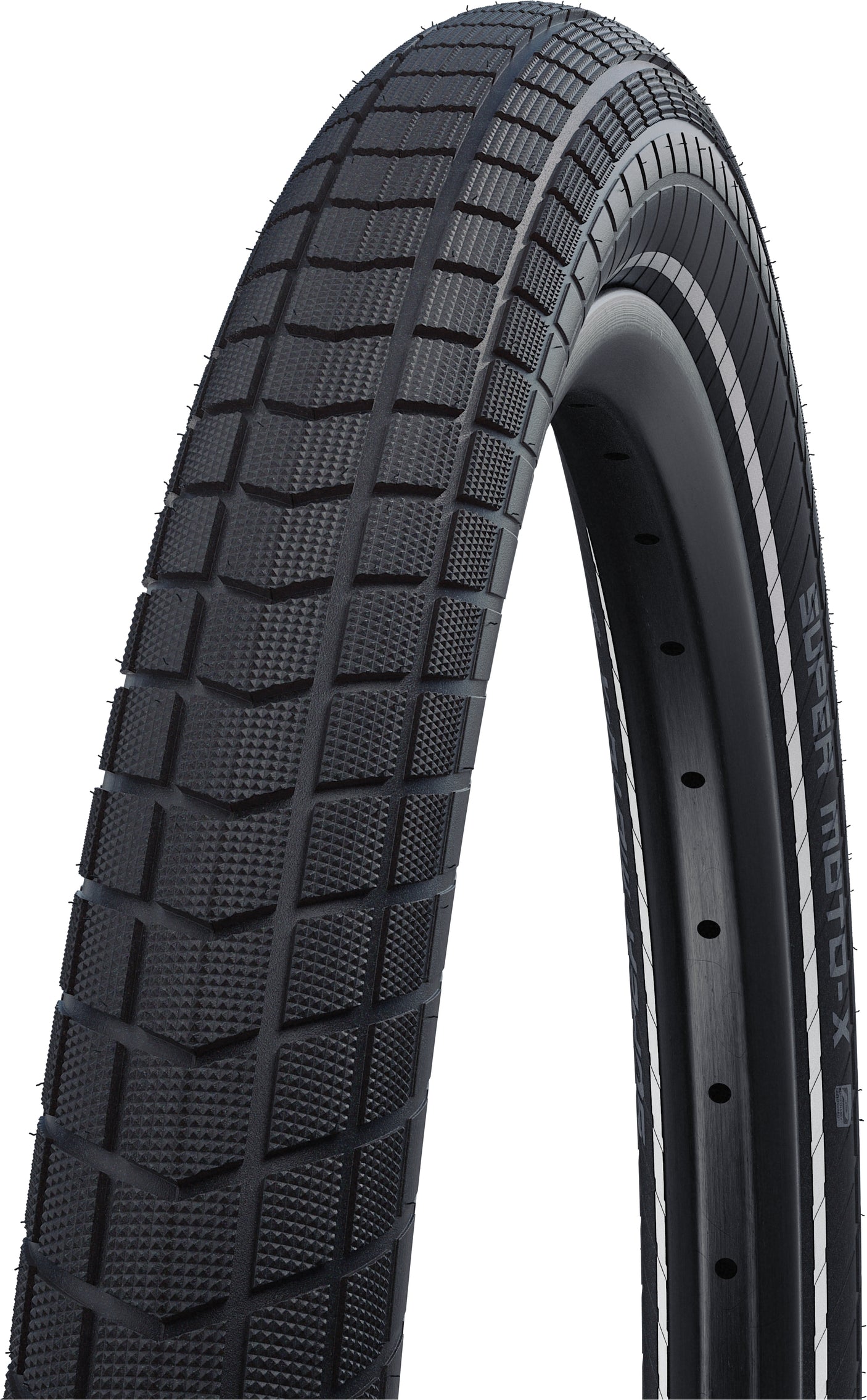 Schwalbe Super Moto-X Drahtreifen 27.5x2.40" Performance Greenguard